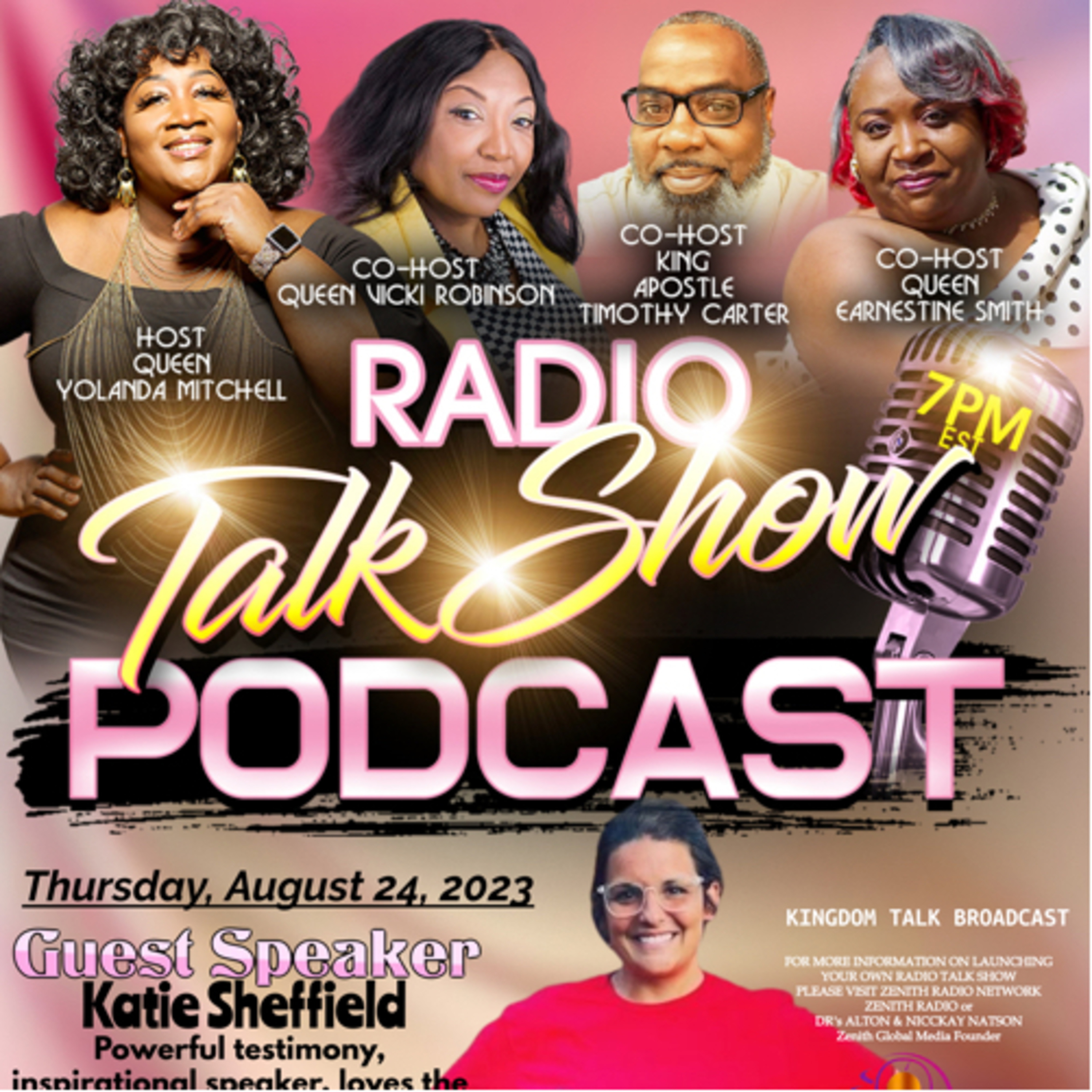Katie Sheffield Topic: You never know when your PAIN is going to become your PURPOSE‼❤🙏🏾🙌 episode artwork