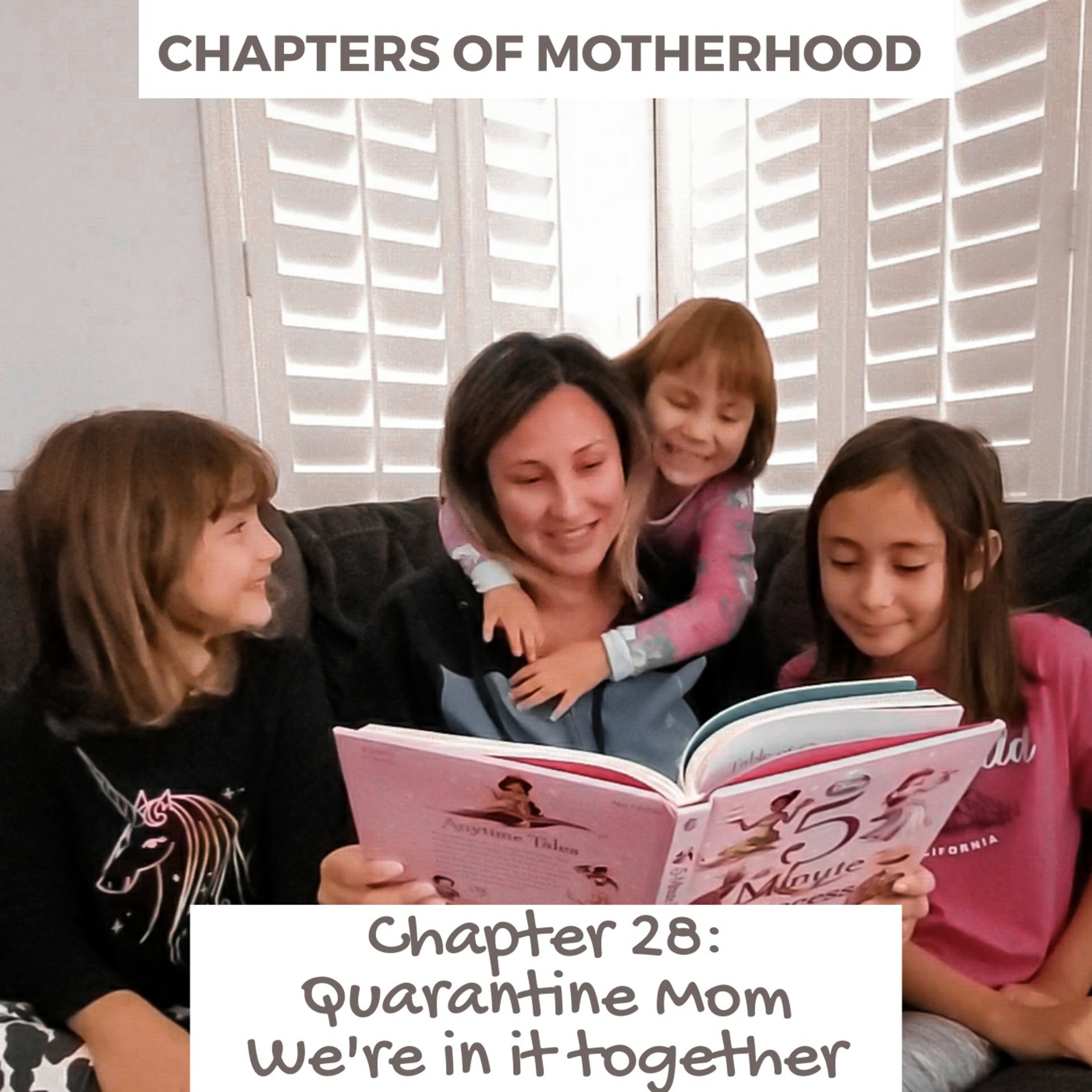 Quarantine Mom; We're all in it together.