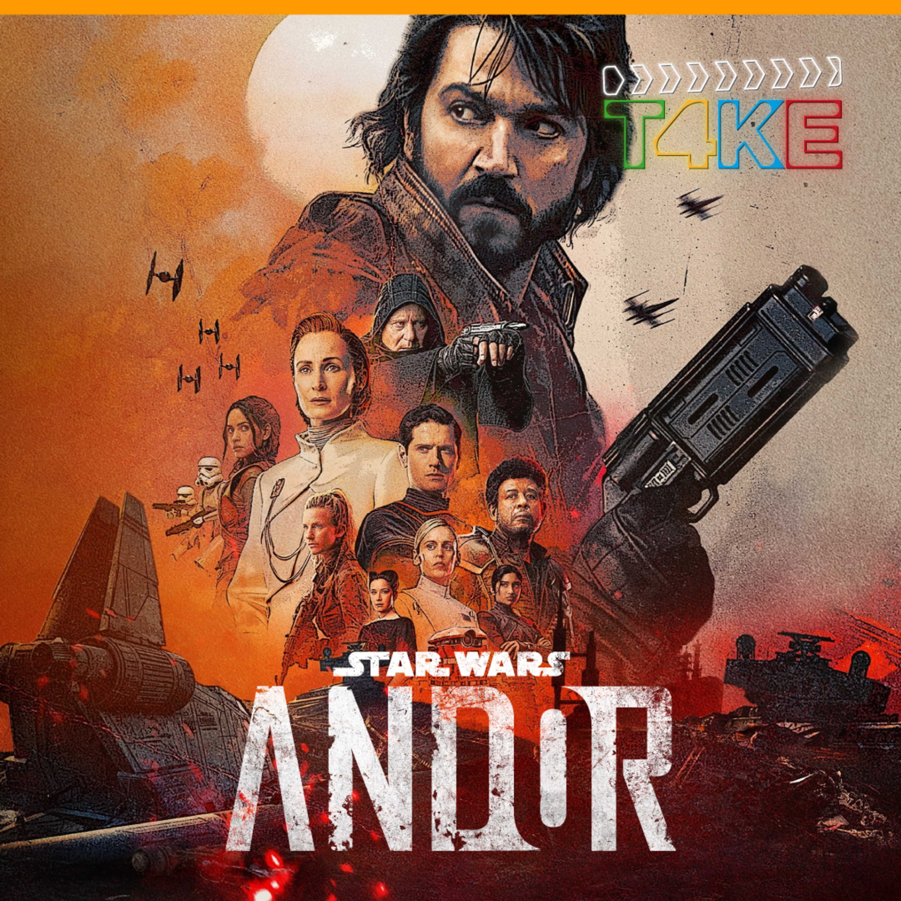 Star Wars: Andor episode artwork