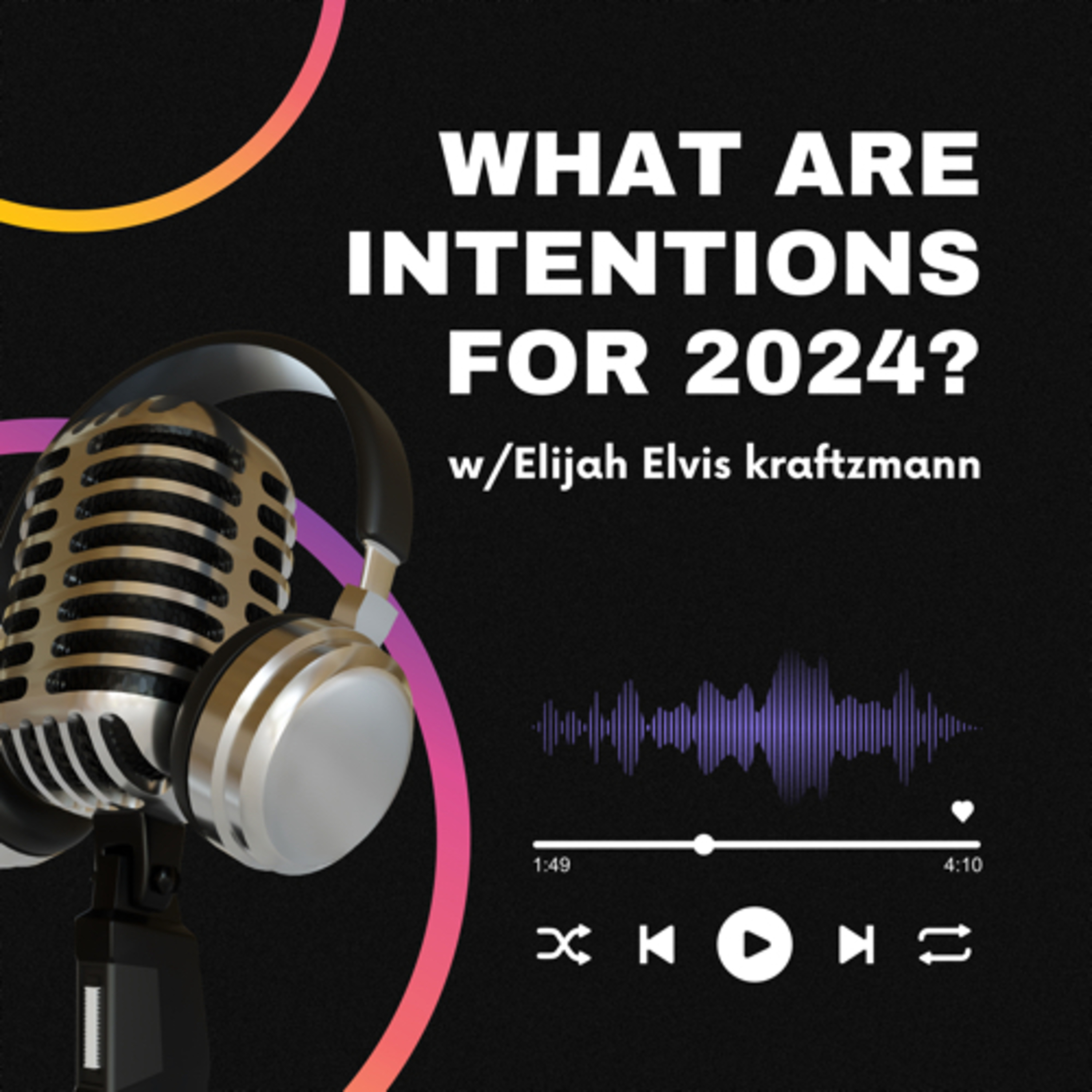 #2024 Episode 2 - What Are Your Intentions for 2024? episode artwork