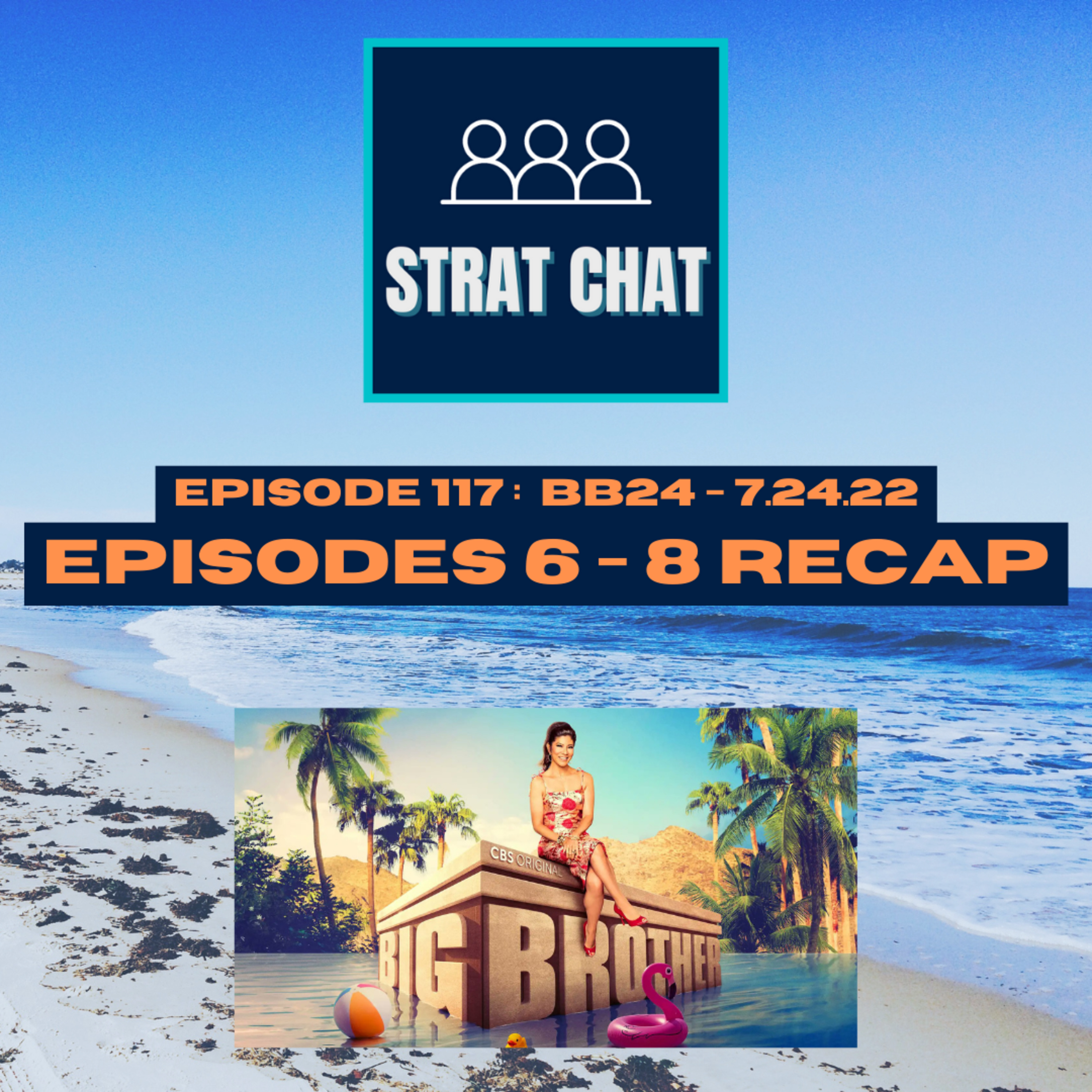 Episode 117: #BB24 - 7.24.22 / EPISODES 6 - 8 RECAP | Big Brother US 24