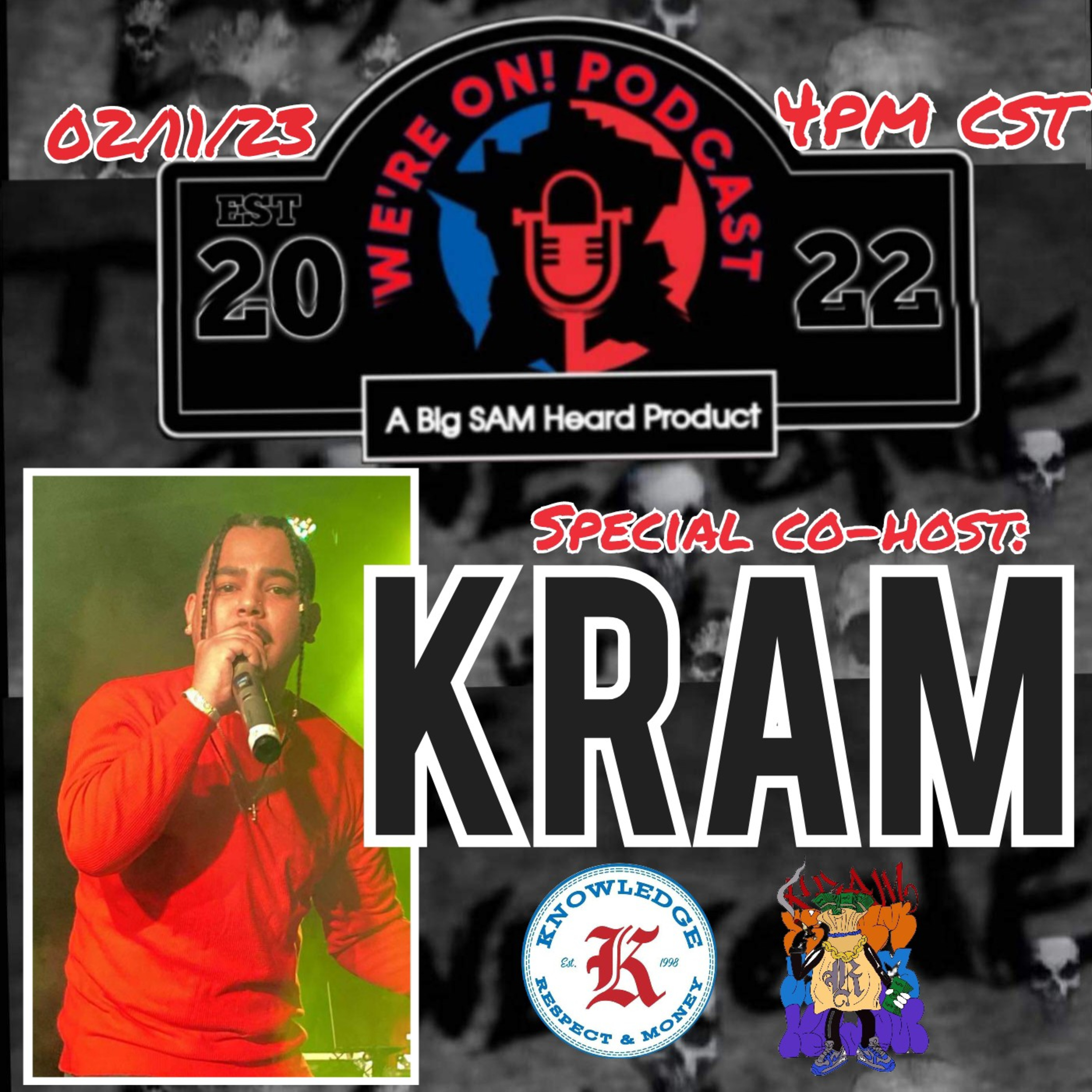 We're on with KRAM episode artwork