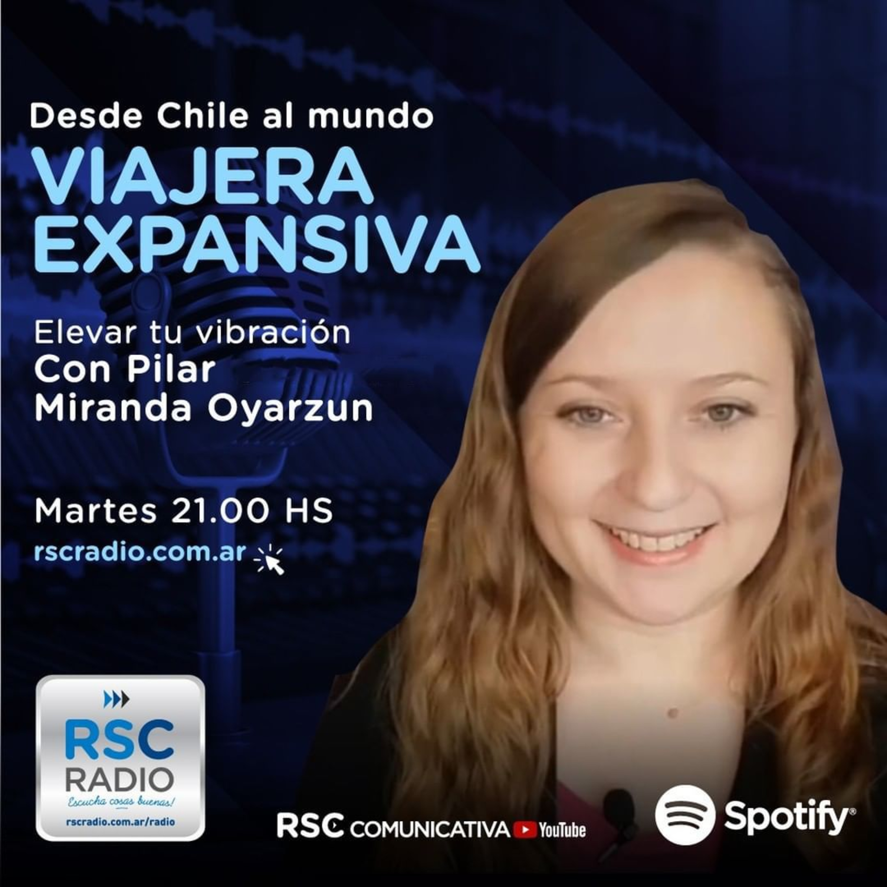 Pilar Miranda Oyarzun - Programa Viajera Expansiva desde Santiago de Chile - Martes 10 de Enero
