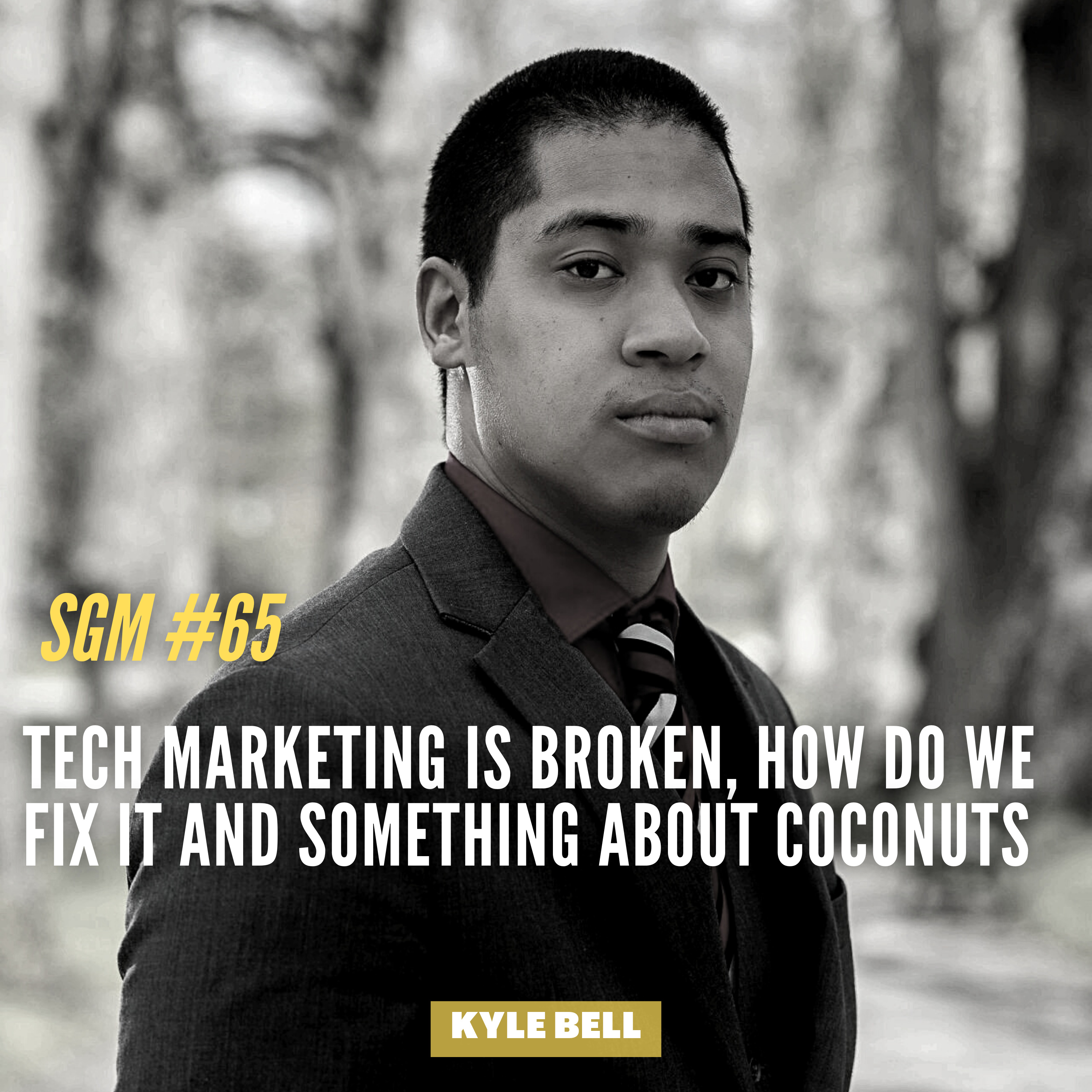 #65 Kyle Bell | Tech Marketing is Broken, How do we Fix it and Something about Coconuts  episode artwork