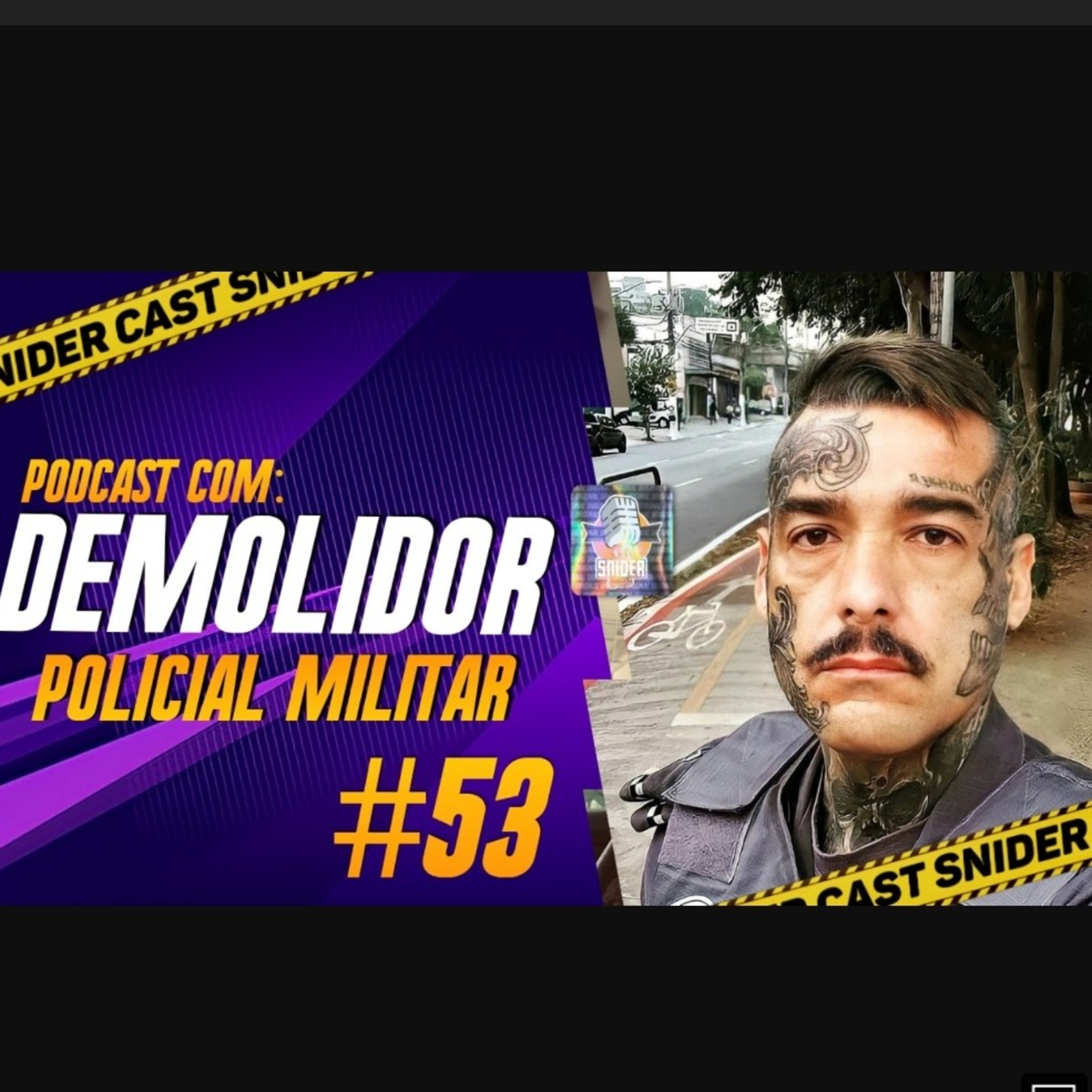 PODCAST COM DEMOLIDOR - POLICIAL MILITAR episode artwork