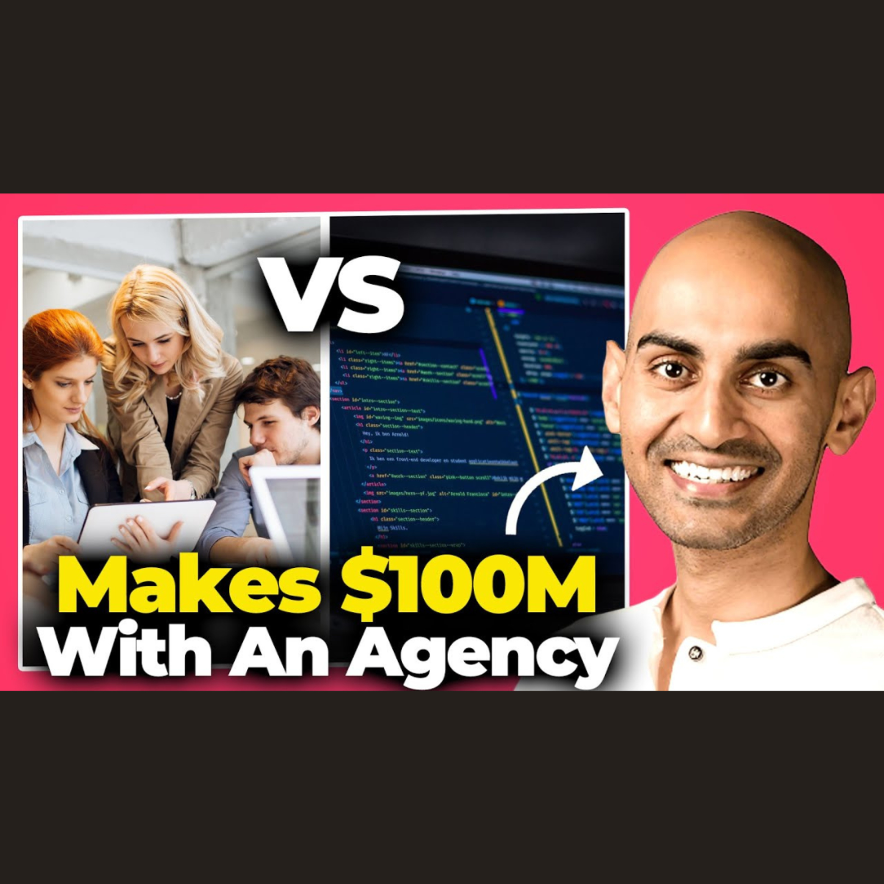 Should You Start An Agency Or A Software Business (Contrarian View) episode artwork
