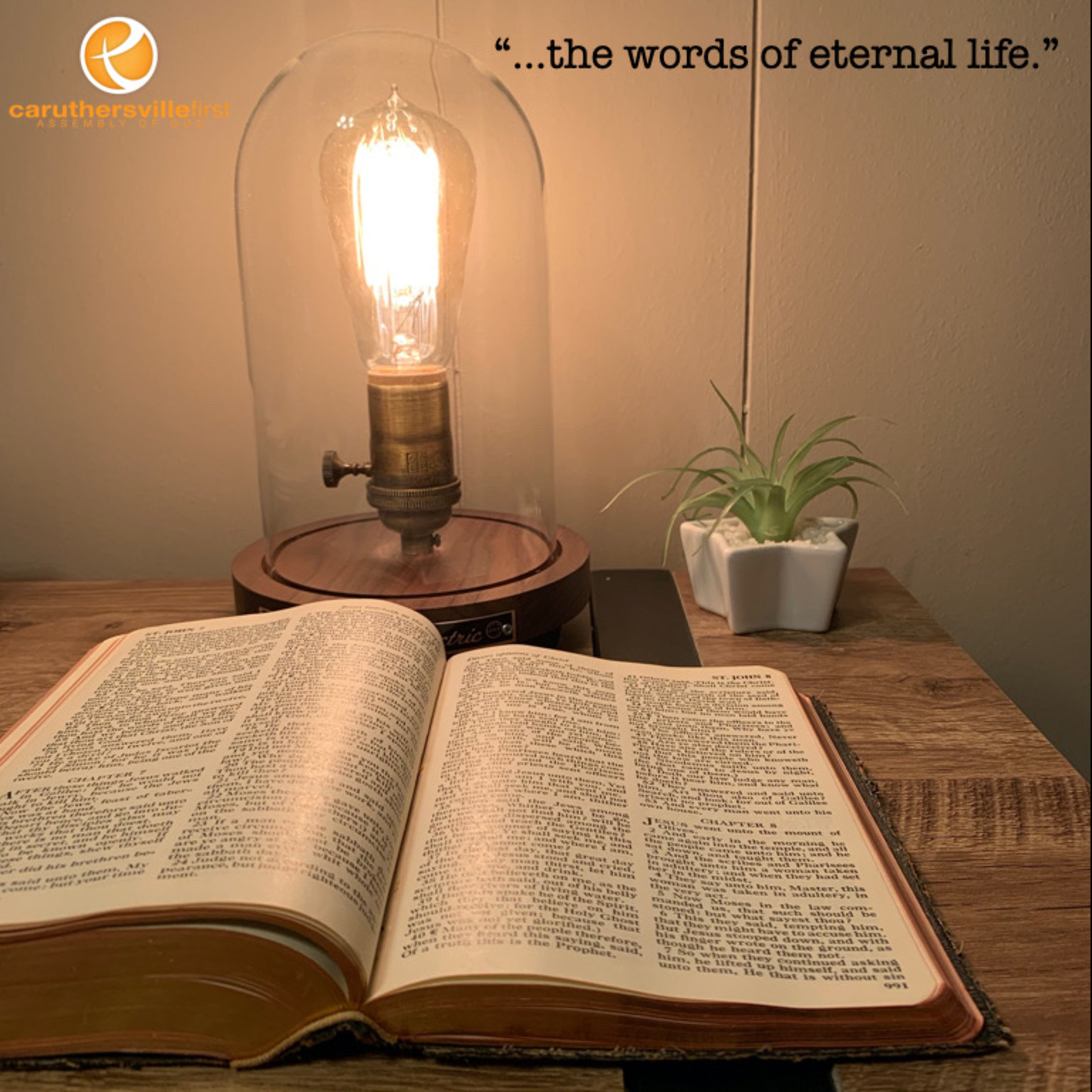 John 6:60-71 | "...the words of eternal life"