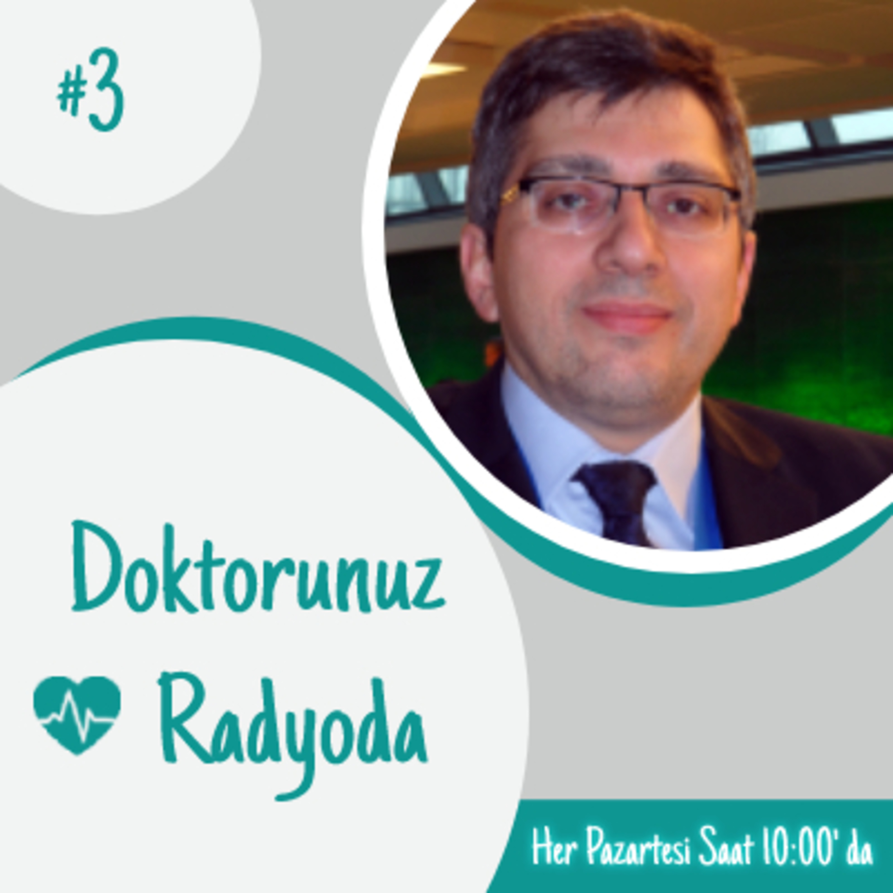 Doktorunuz Radyoda - Bölüm 3 "Konu: Fizik Tedavi ve Rehabilitasyon – Konuk: Prof. Dr. Nurettin Taştekin" episode artwork