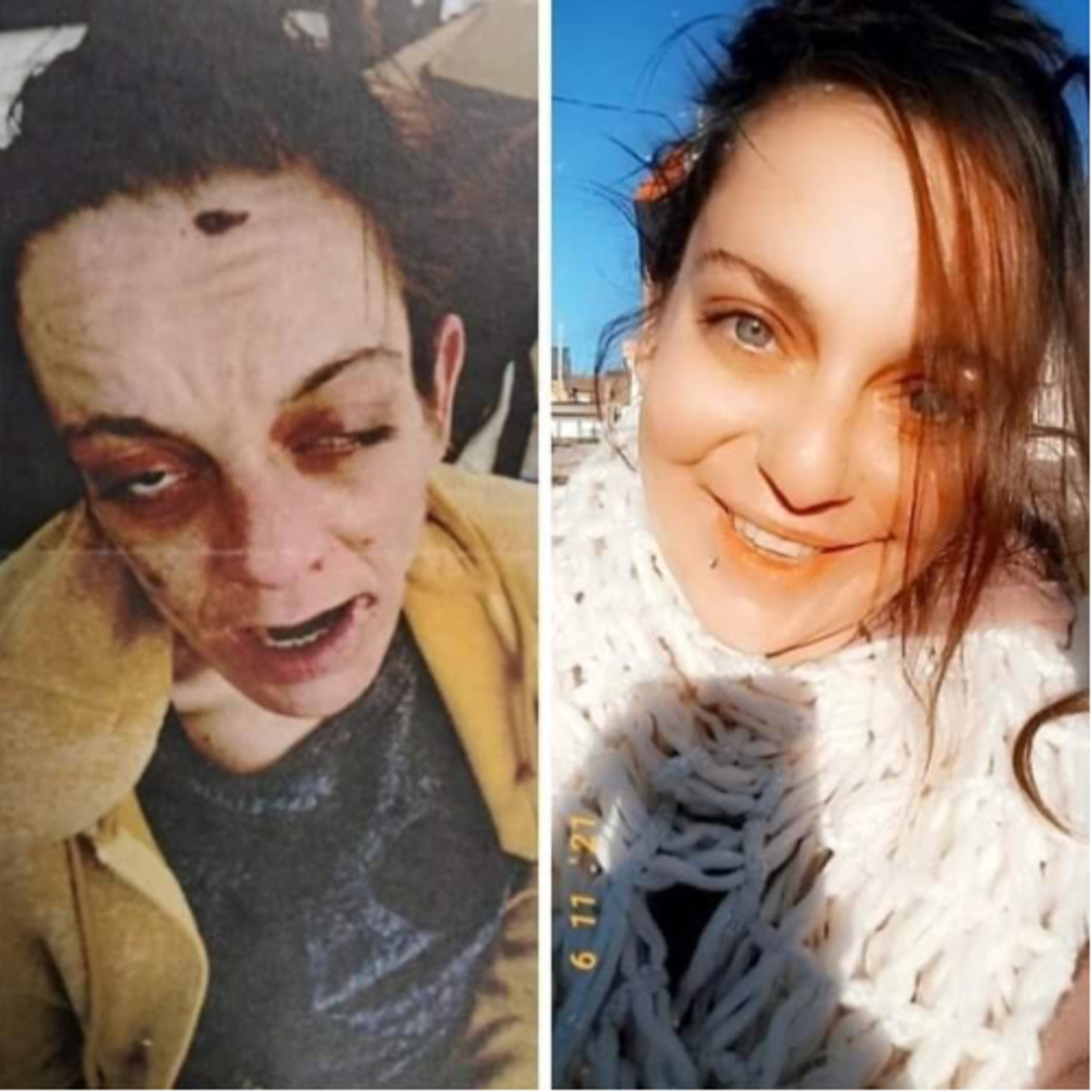 The One Where April is the guest on the 100th Ep with an amazing before & after! episode artwork
