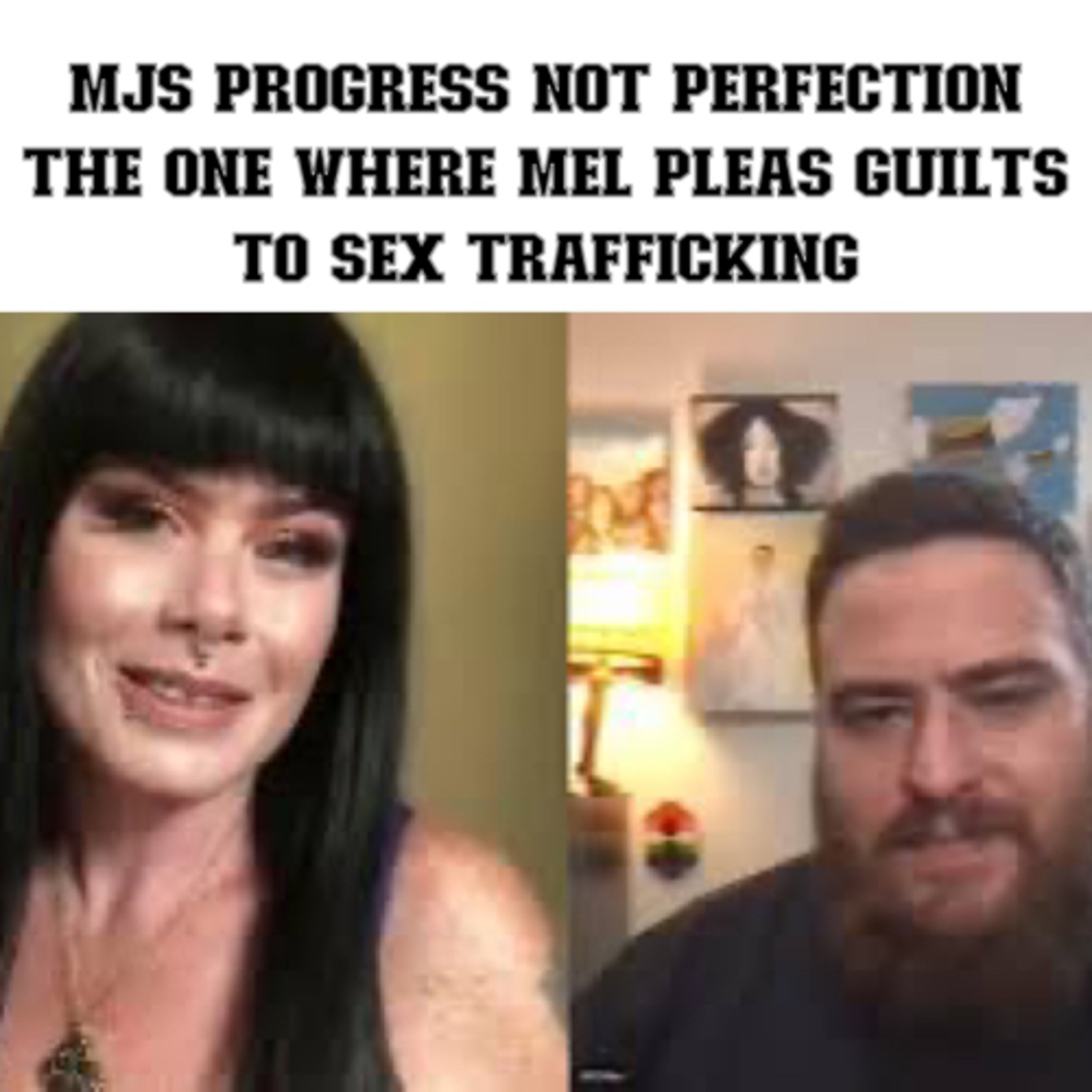 The one where Mel pleas guilty to sex trafficking episode artwork