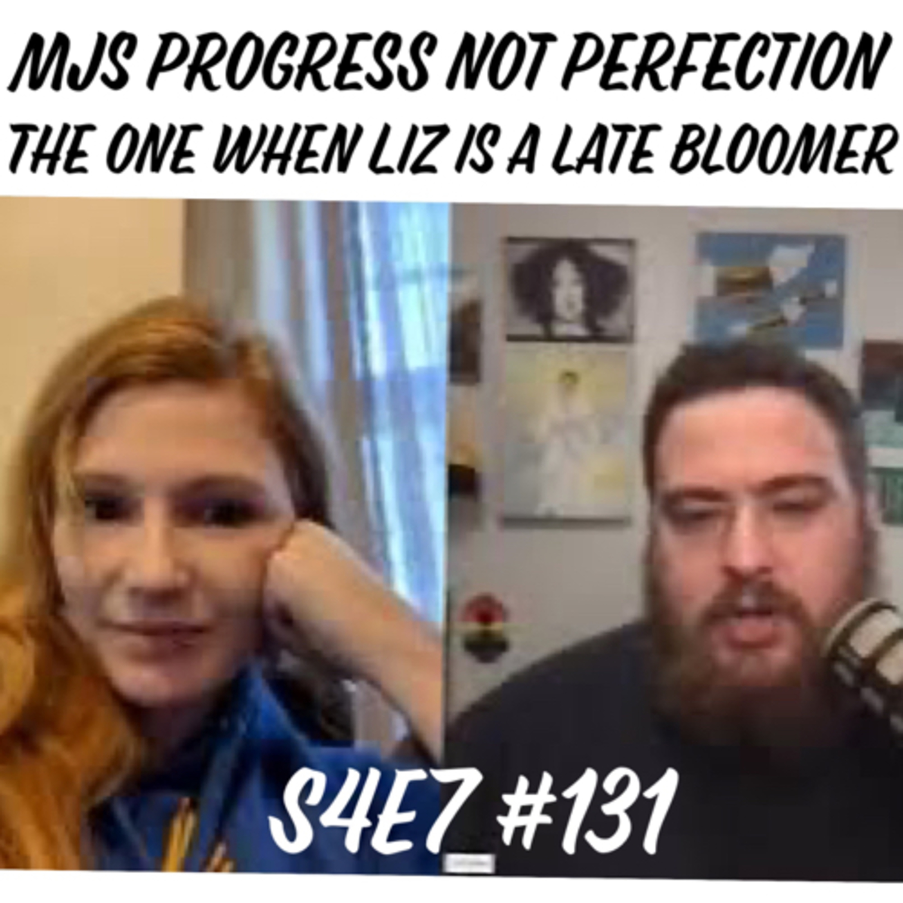 The one when Liz is a late bloomer episode artwork