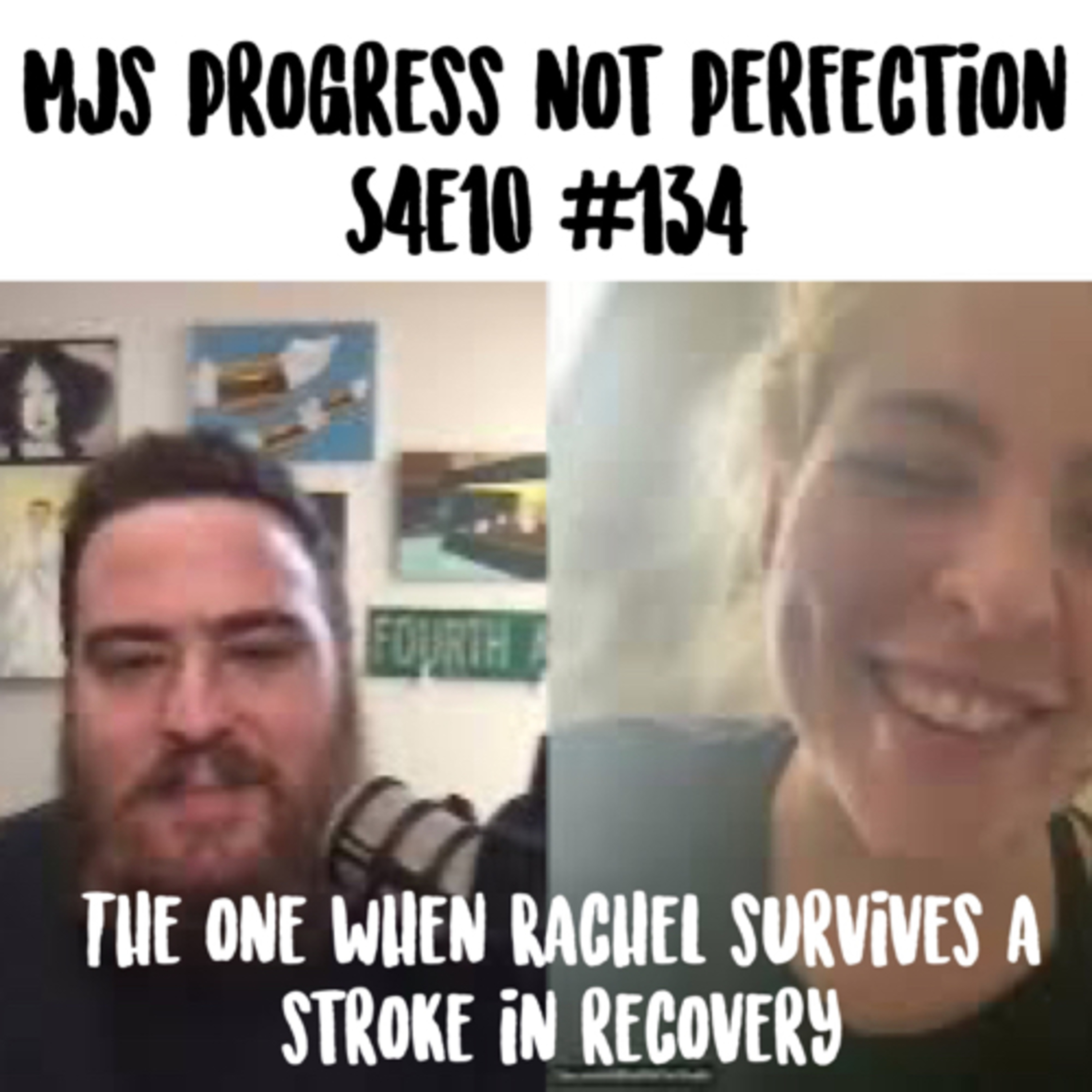The one when Rachel survives a stroke in recovery  episode artwork
