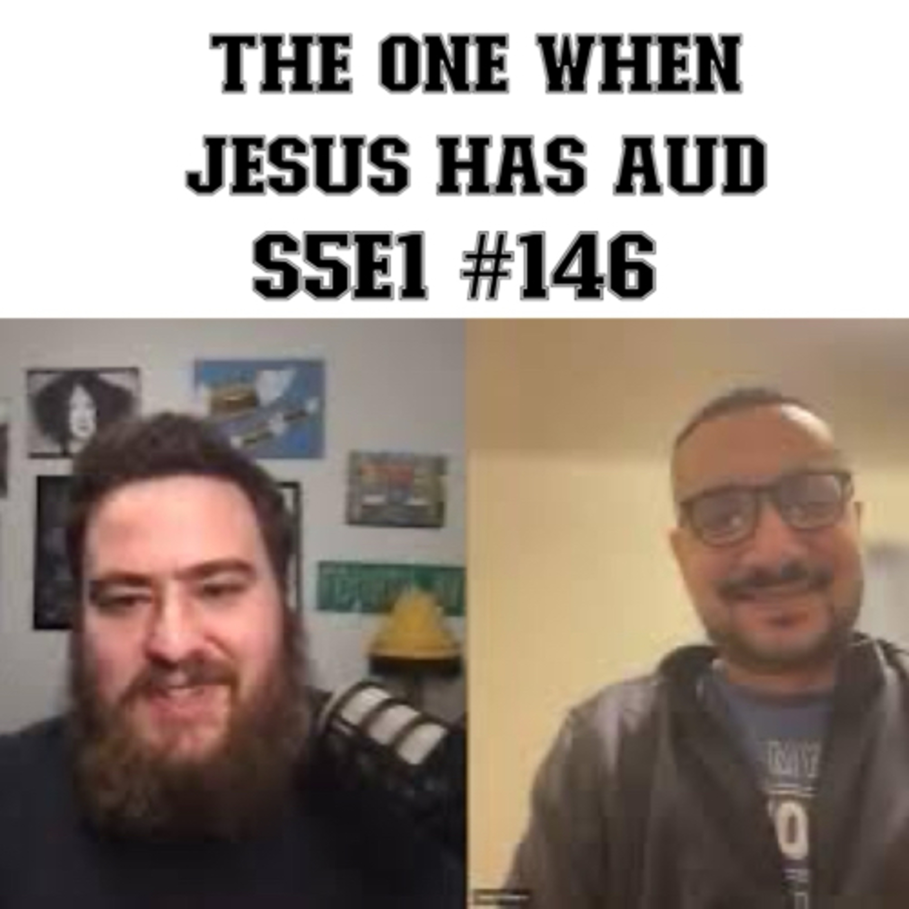 The one when Jesus has AUD episode artwork