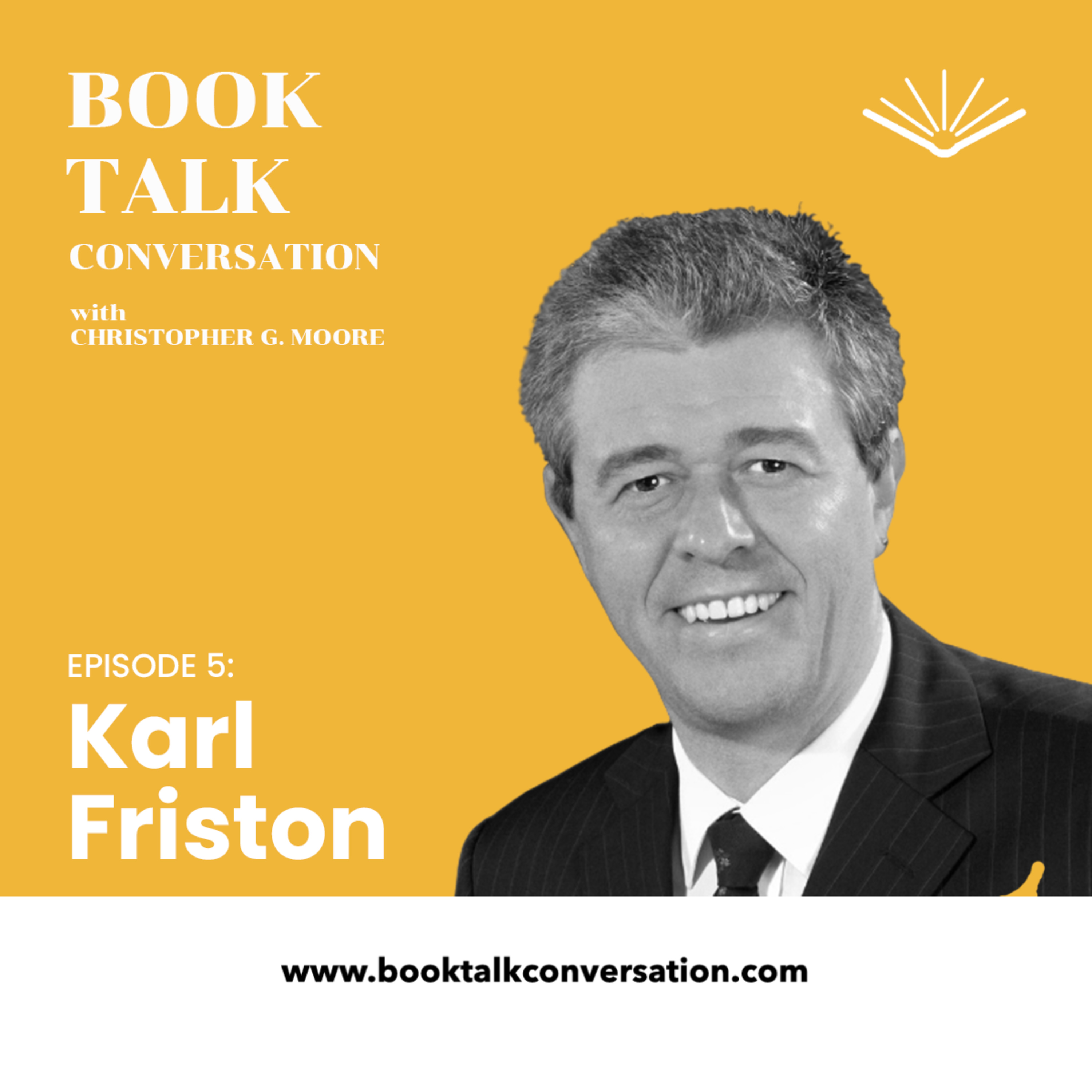 cover of episode 5. Karl Friston, Professor of Neuroscience, University College of London