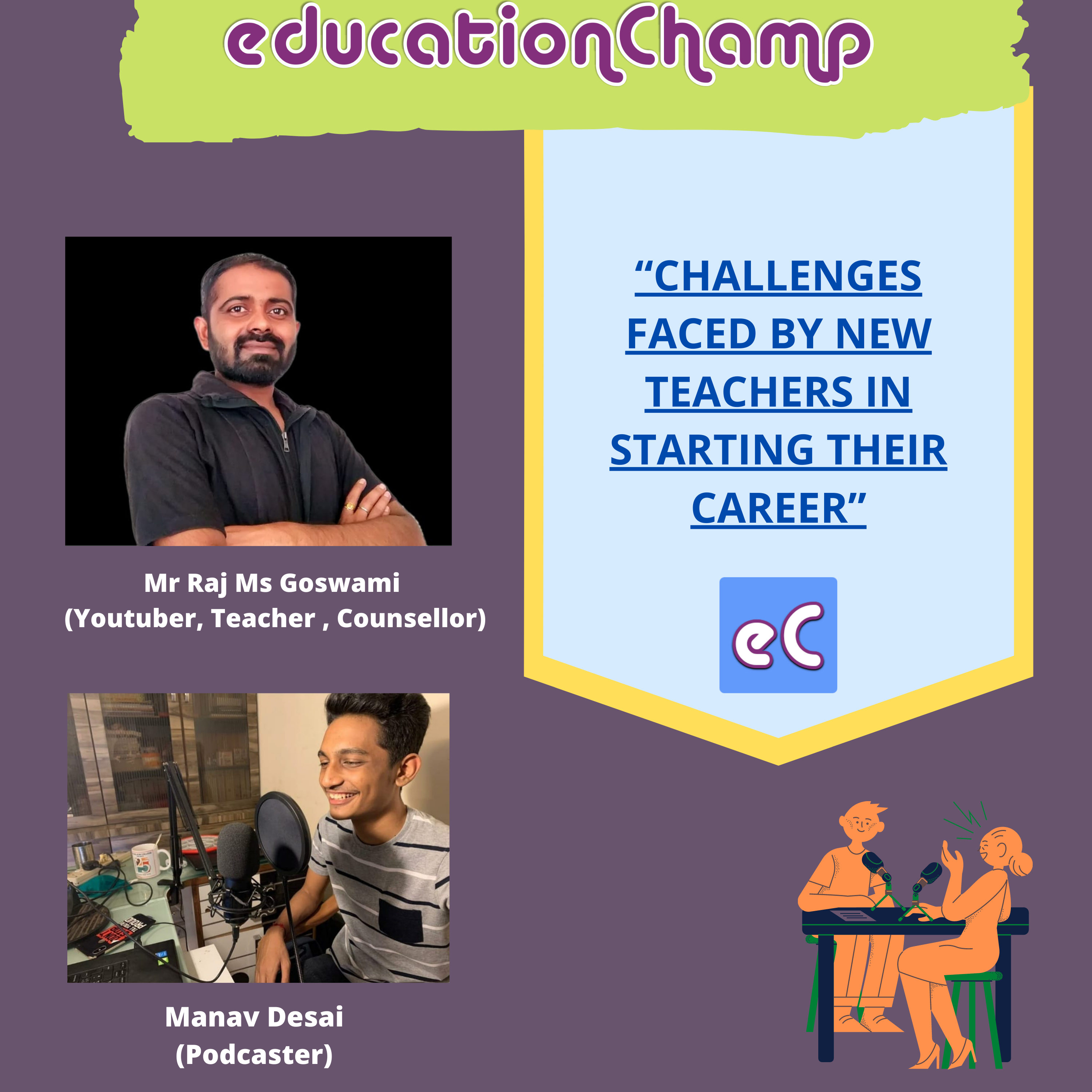 EducationChamp - Podcast for Students and Teachers || Learn - Earn - Grow ||