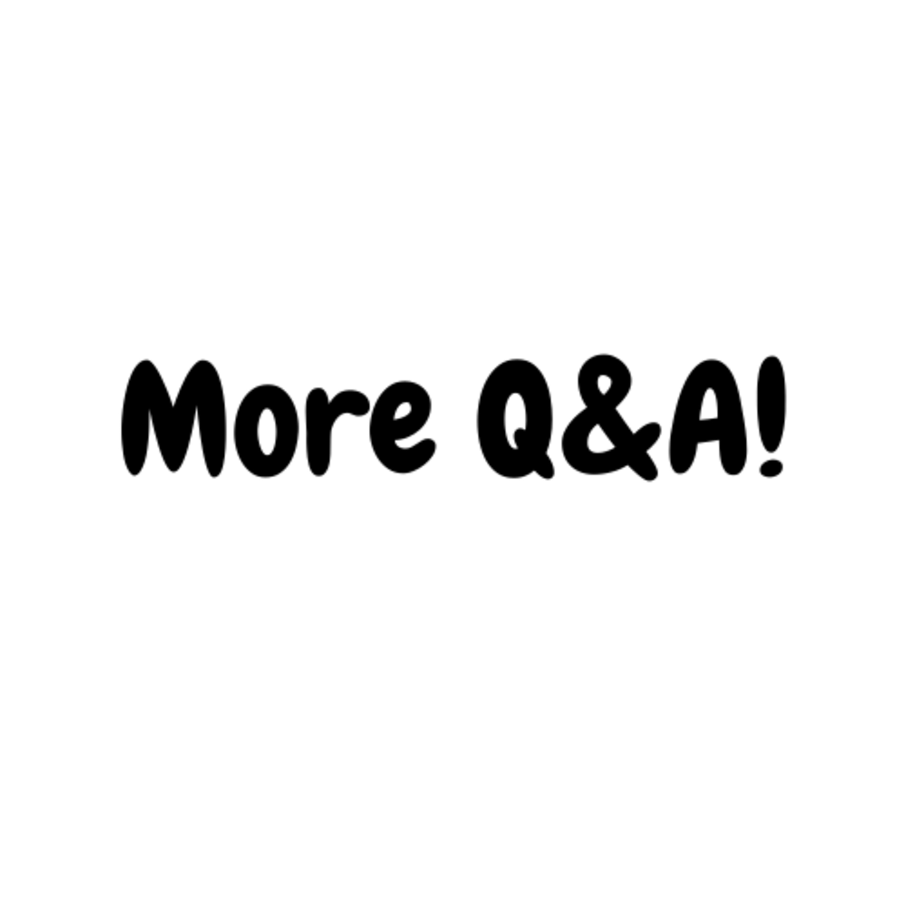 More Q&A! episode artwork