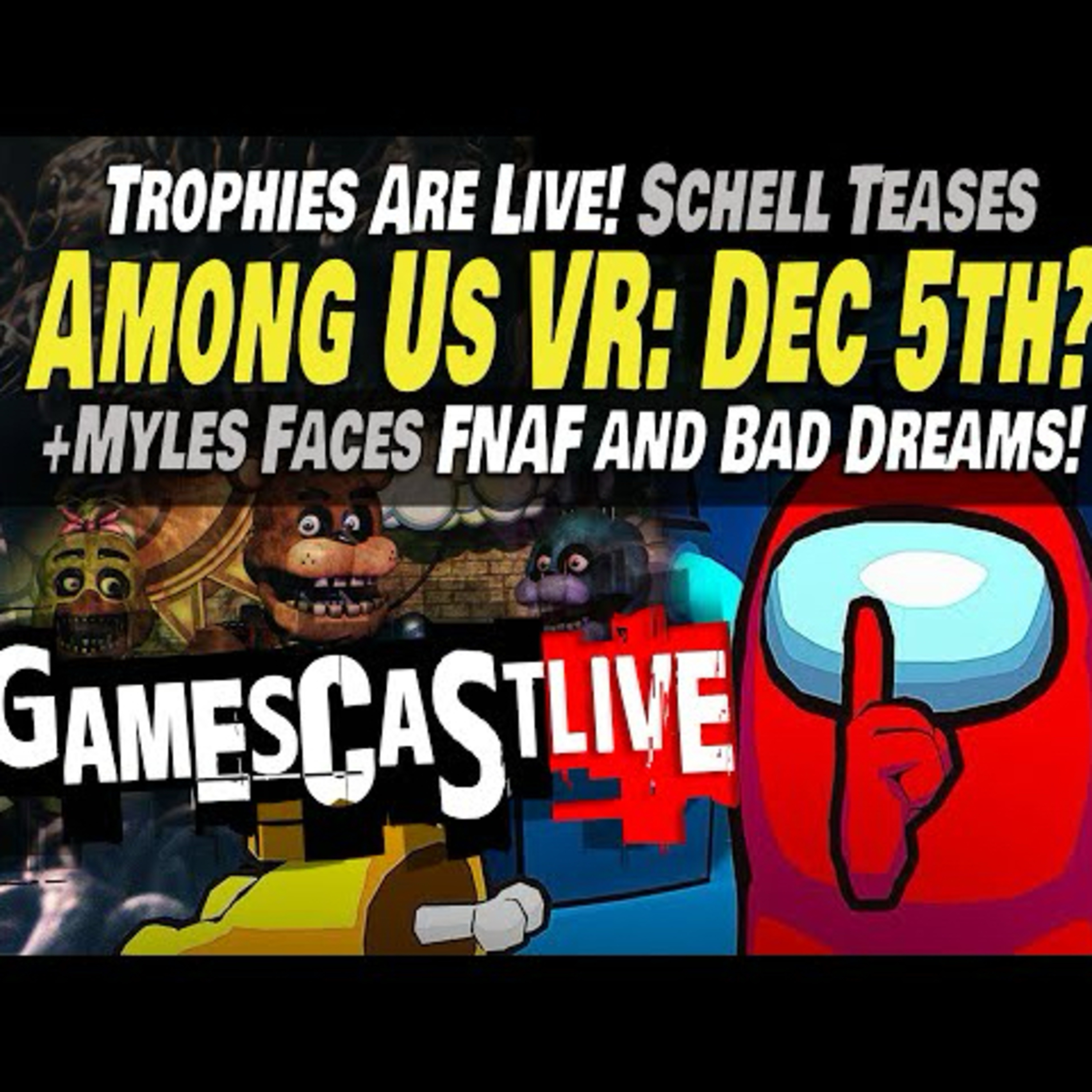 Among Us VR: Trophies are Live, Schell Teases Dec 5th Release Date | PSVR2 GAMESCAST LIVE