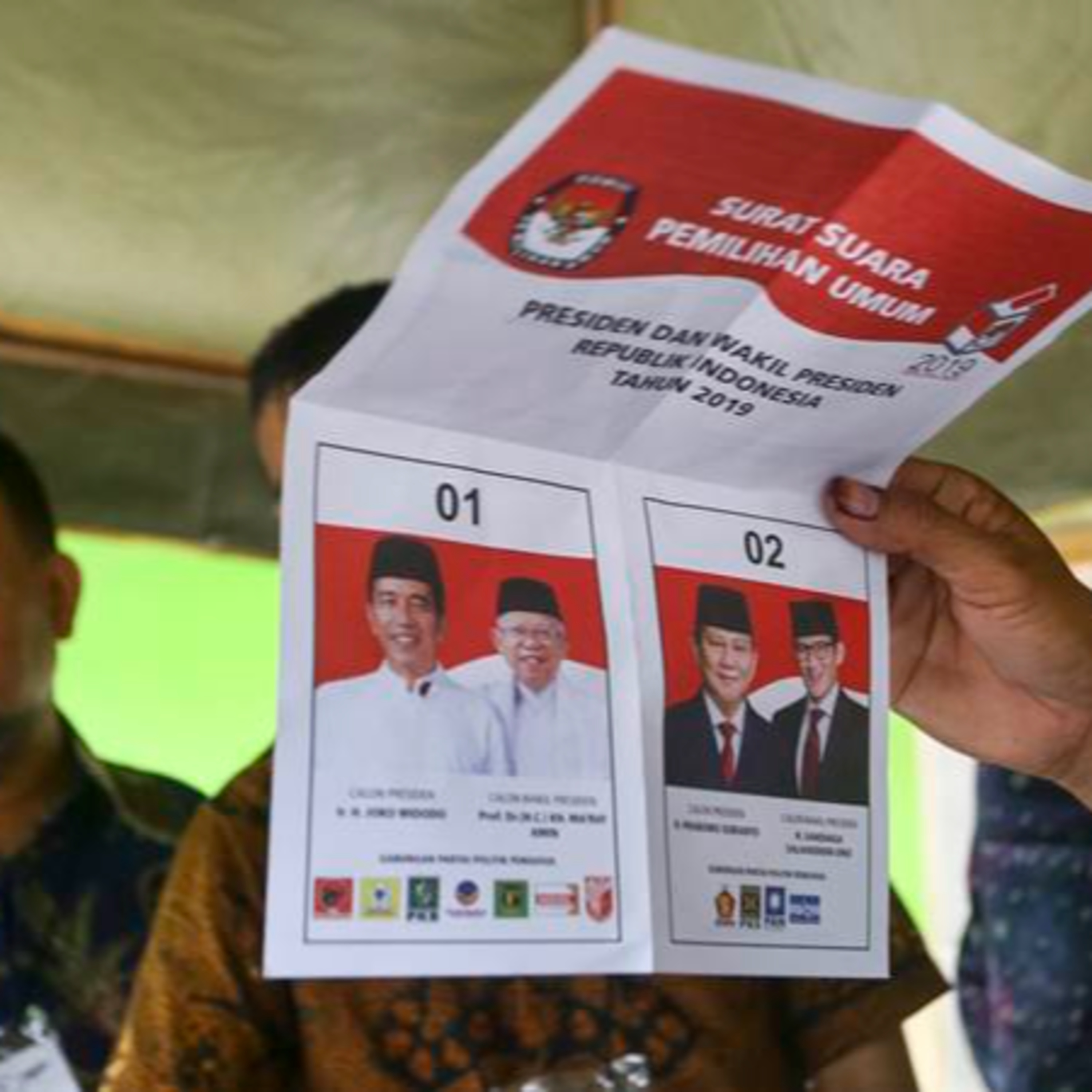 #01 pemilu Indonesia 2019