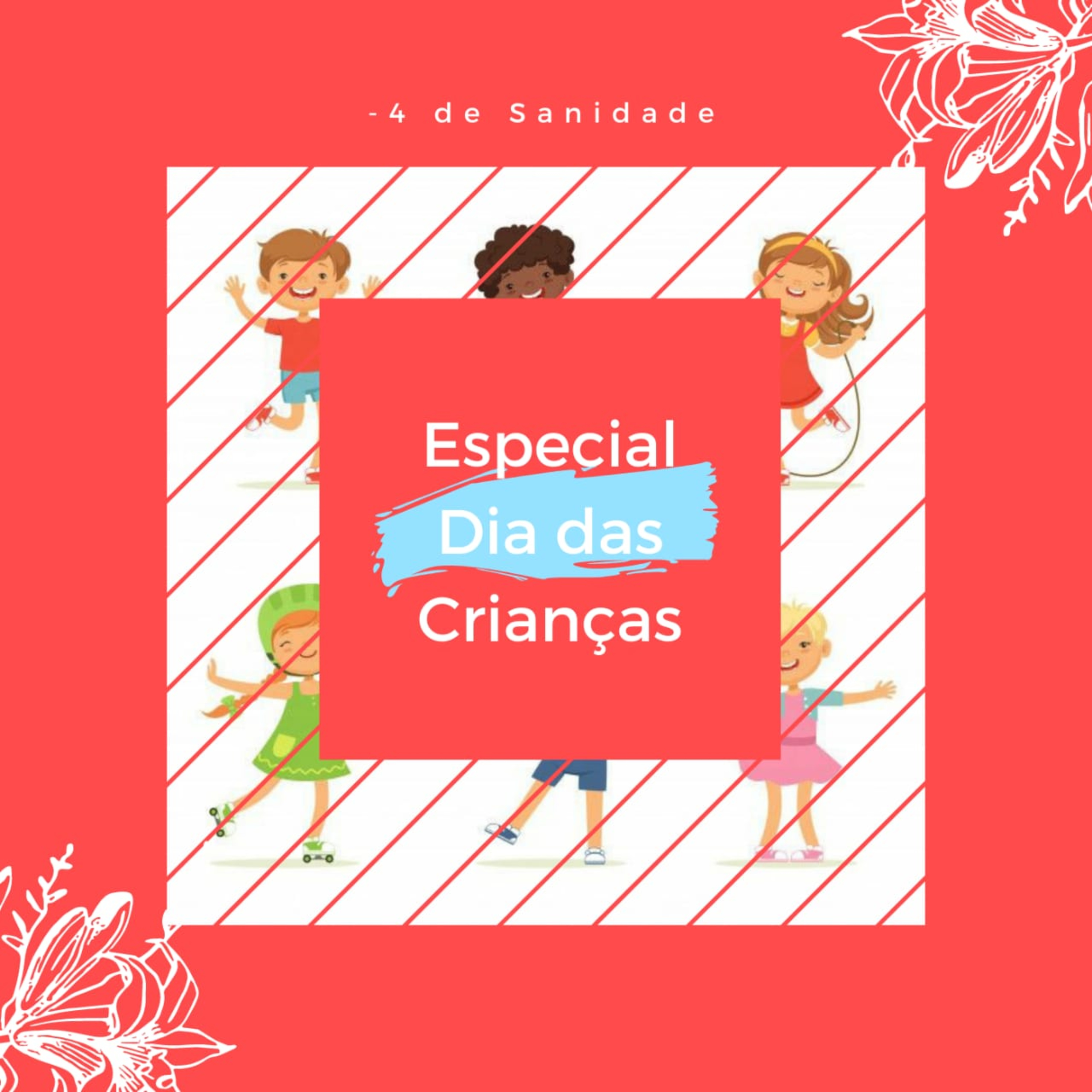 Menos 4 de sanidade