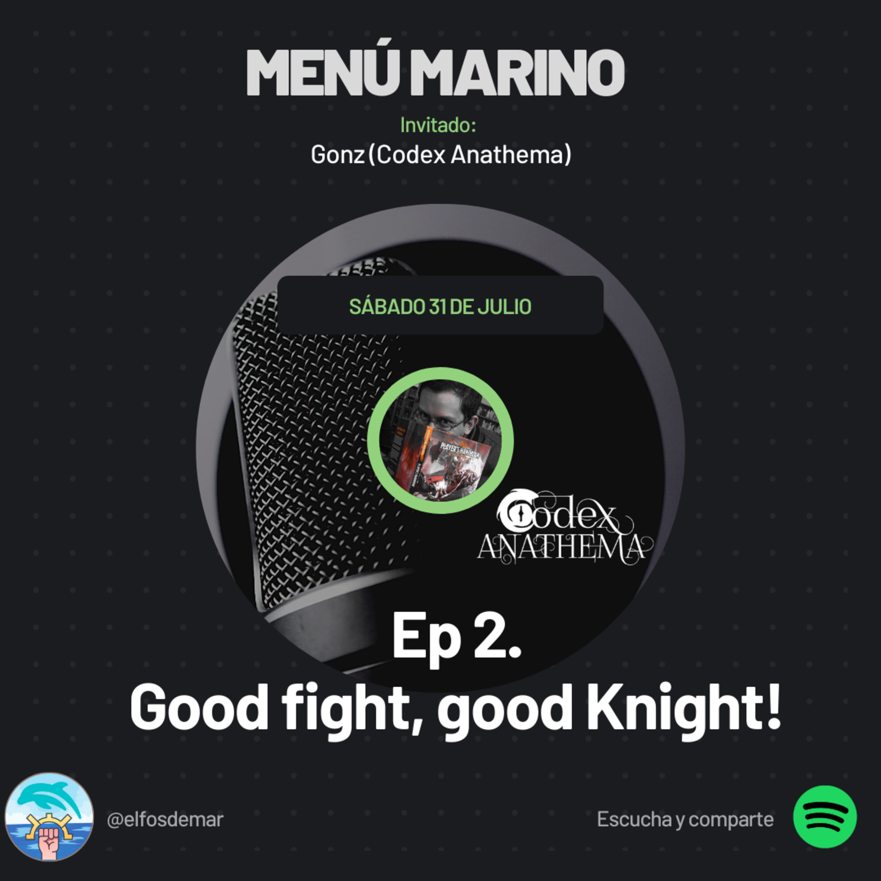 Menú Marino (Elfos de Mar)