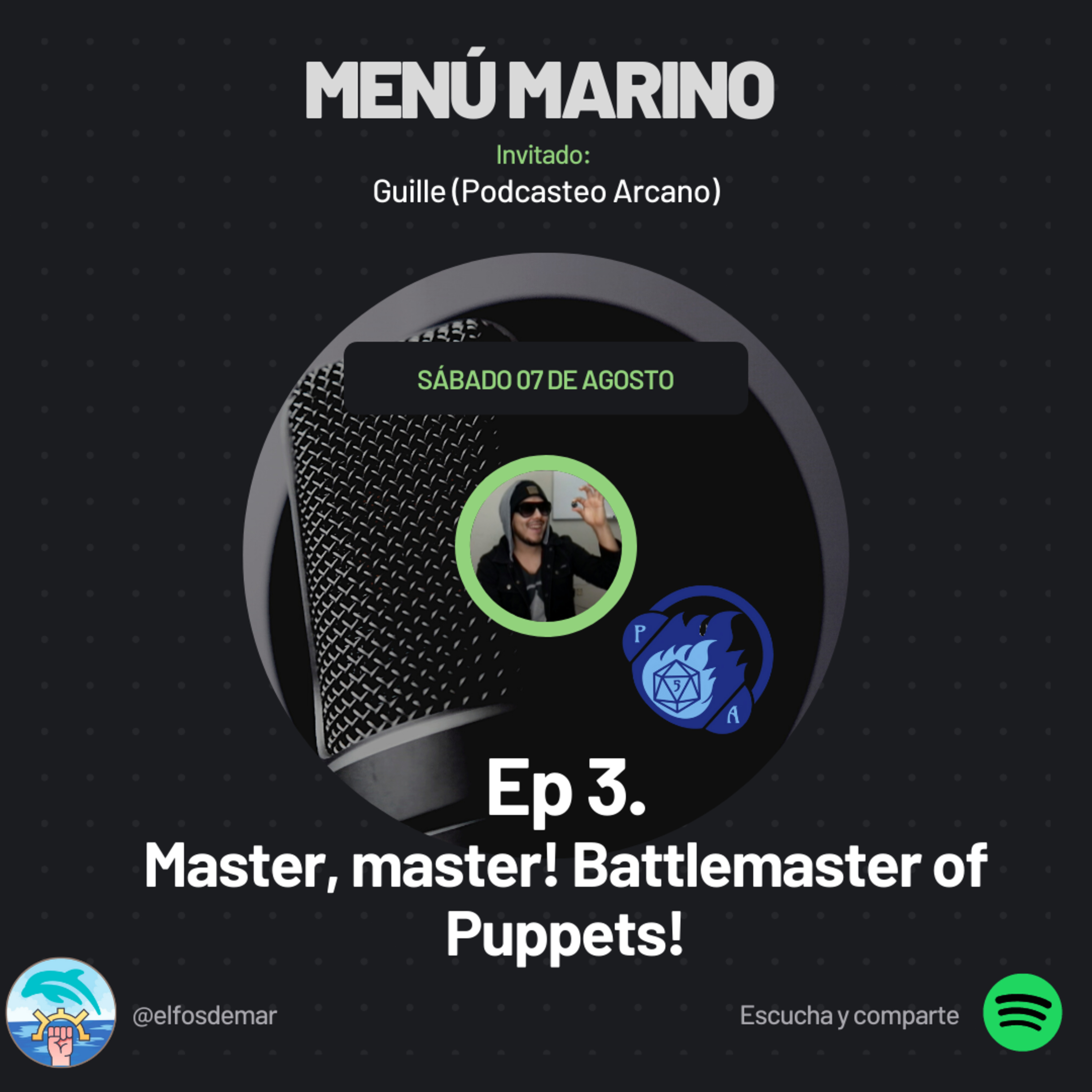 Menú Marino (Elfos de Mar)
