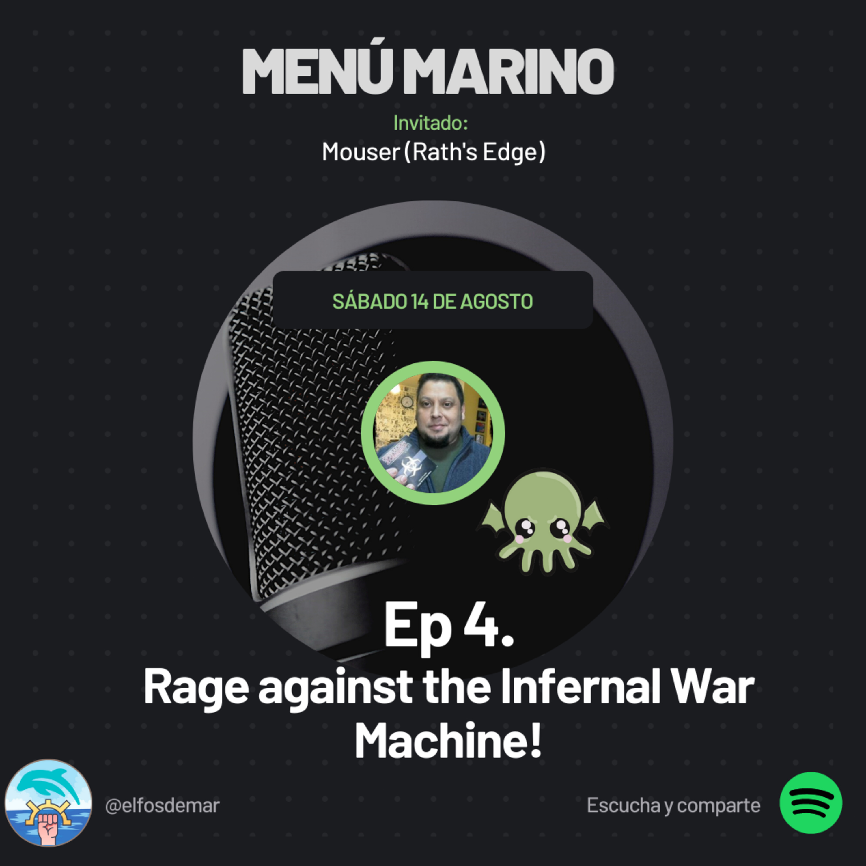Menú Marino (Elfos de Mar)