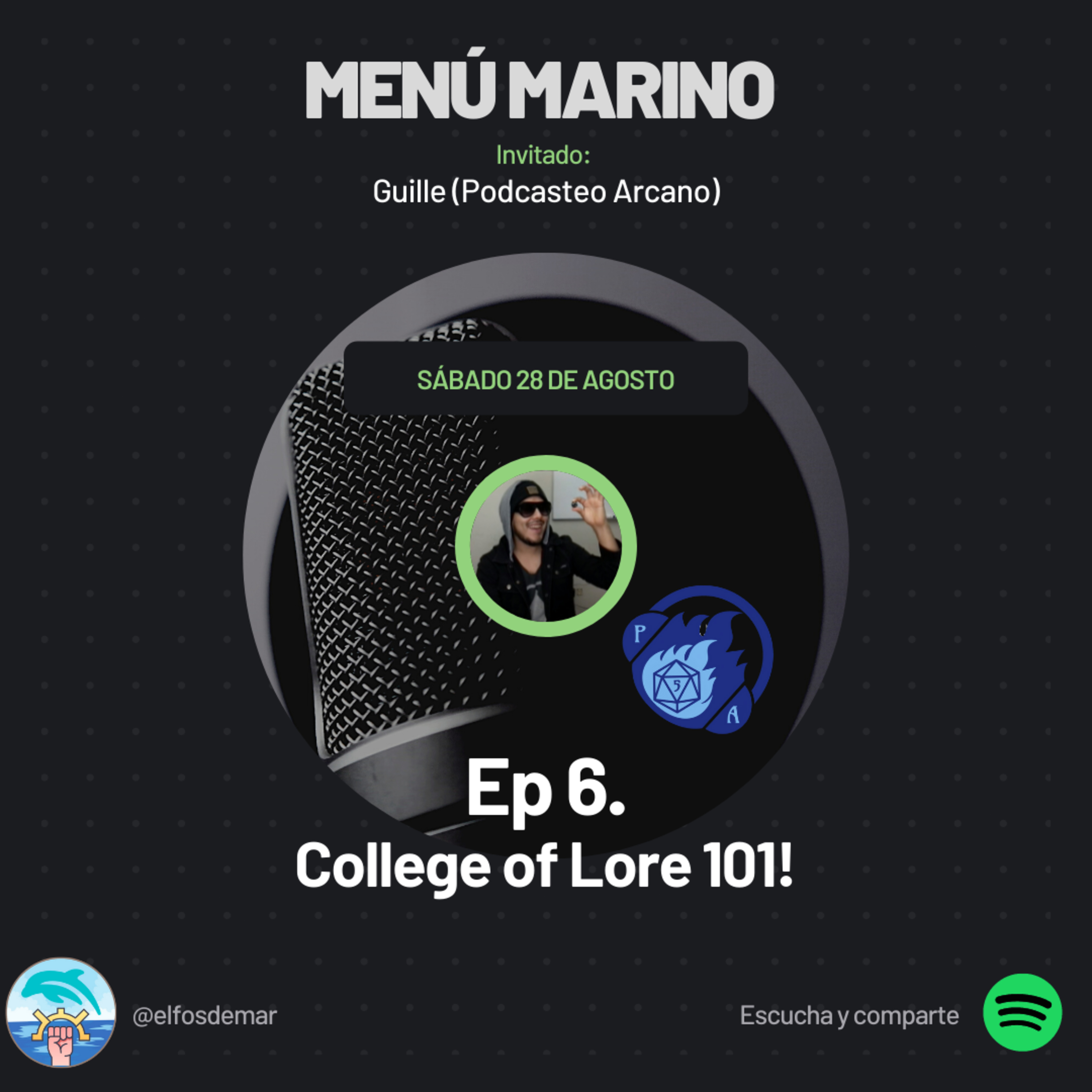 Menú Marino (Elfos de Mar)
