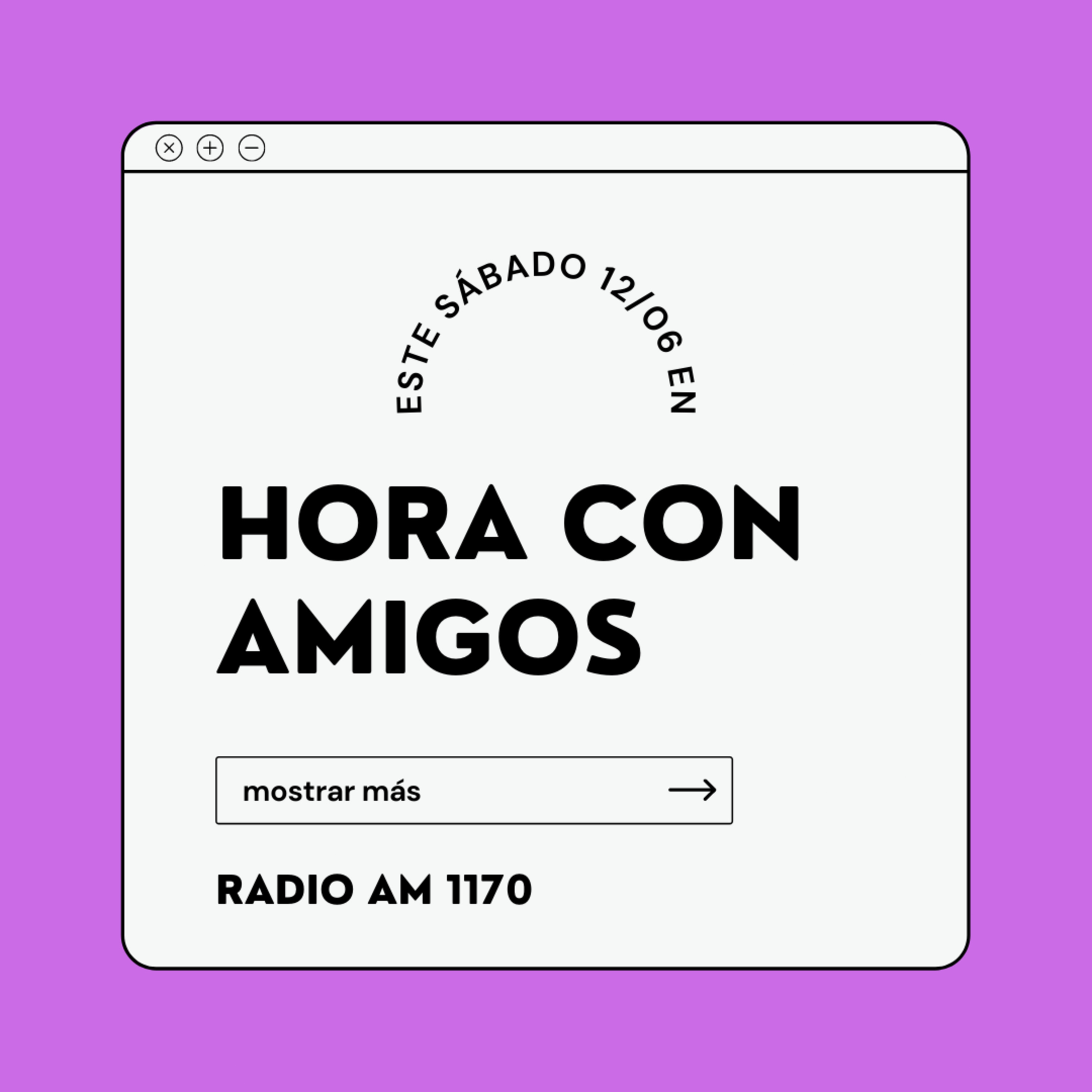 Hora con Amigos programa 3 episode artwork