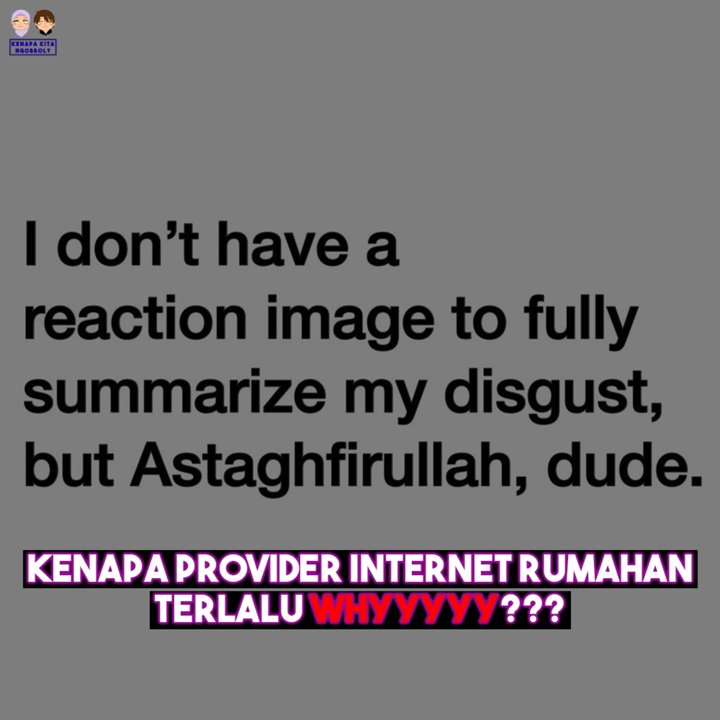 Kenapa Kita Ngobrol?