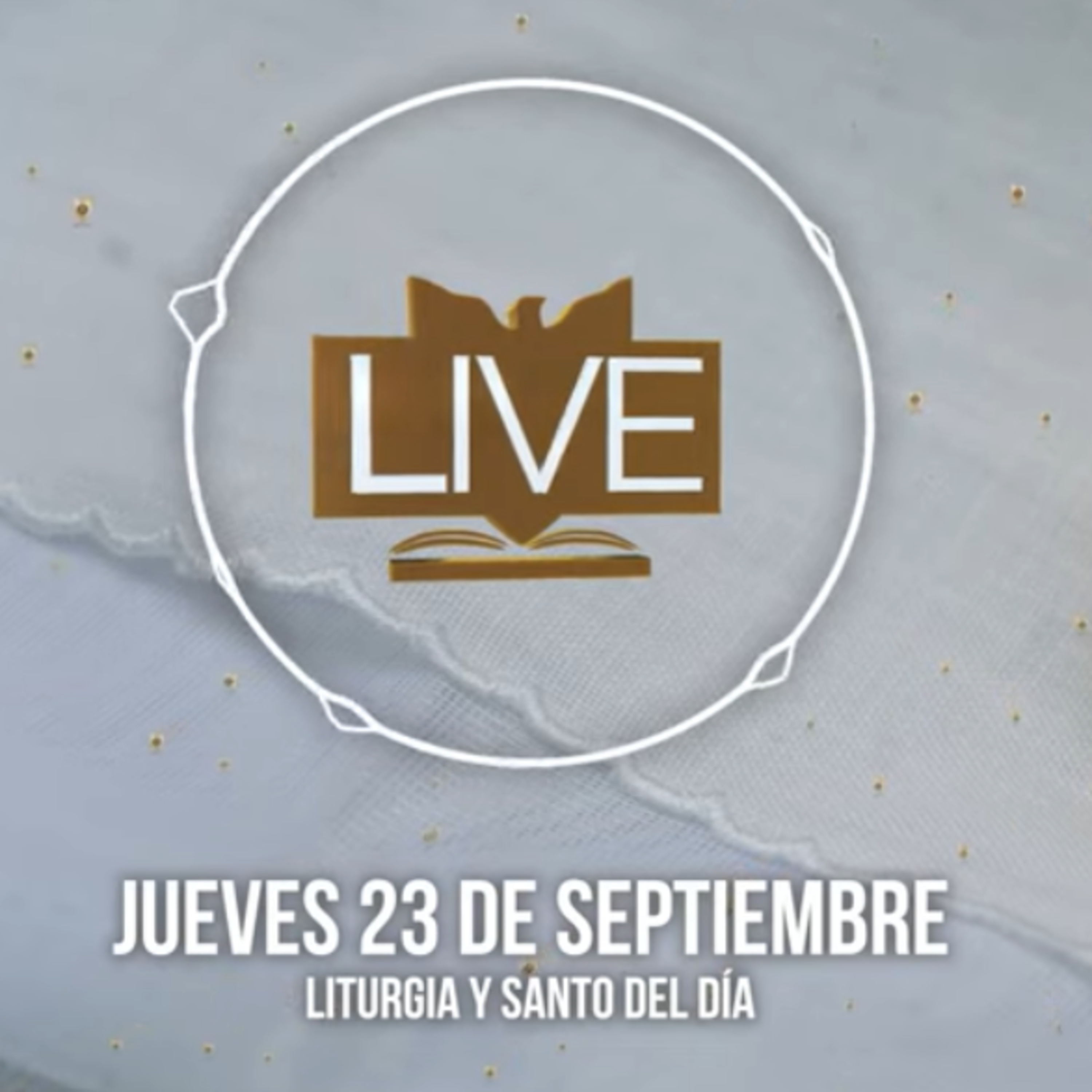 Liturgia y Santo del Día (Jueves 23 de Septiembre) episode artwork