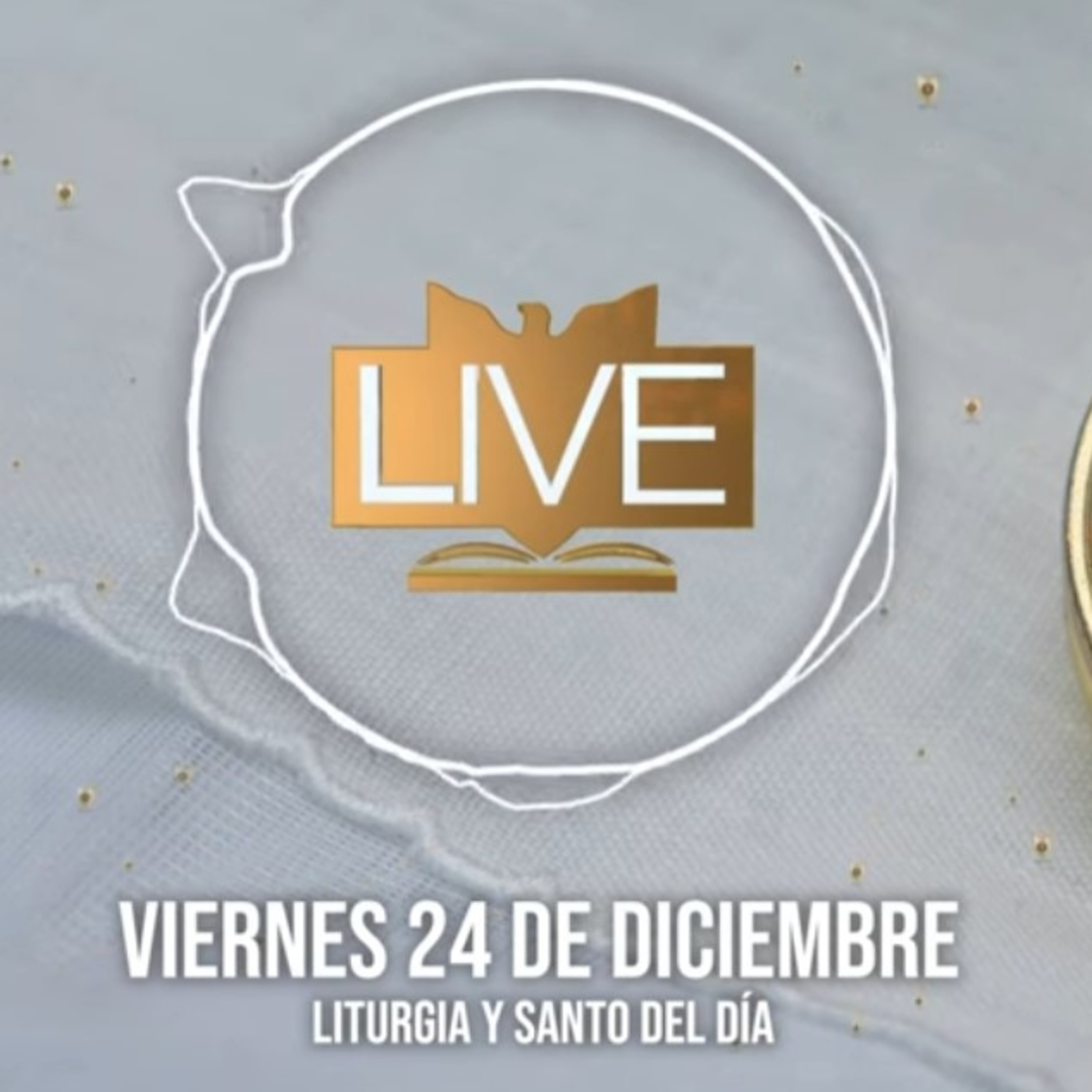 Liturgia y Santo del Día (Viernes 24 de Diciembre) - Padre Bernardo Moncada episode artwork