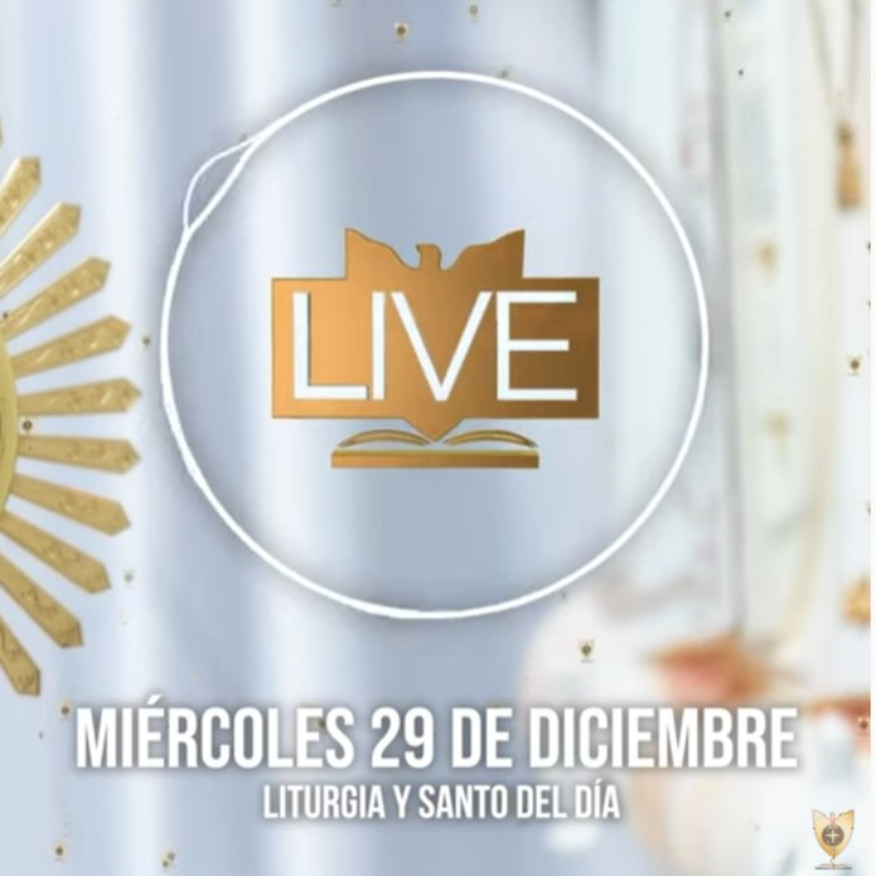 Liturgia y Santo del Día (Miércoles 29 de Diciembre) - Padre Bernardo Moncada episode artwork
