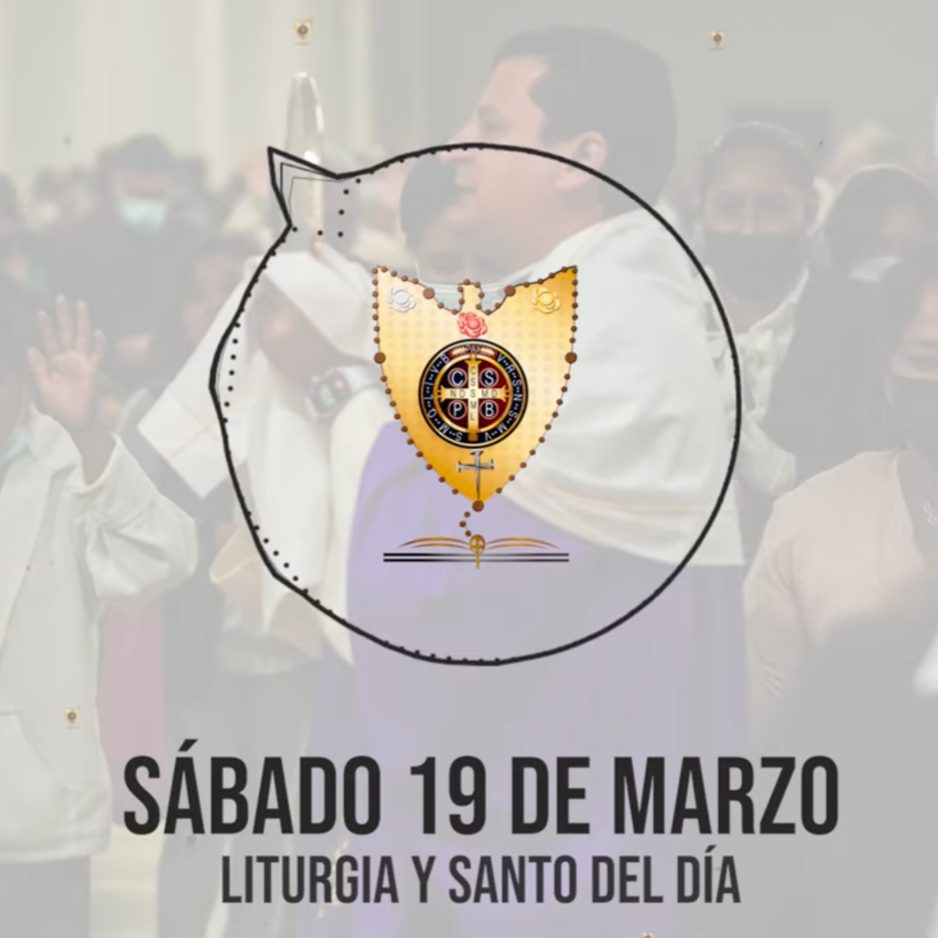 SÁBADO 19 (Liturgia y Santo del Día) - Padre Bernardo Moncada episode artwork