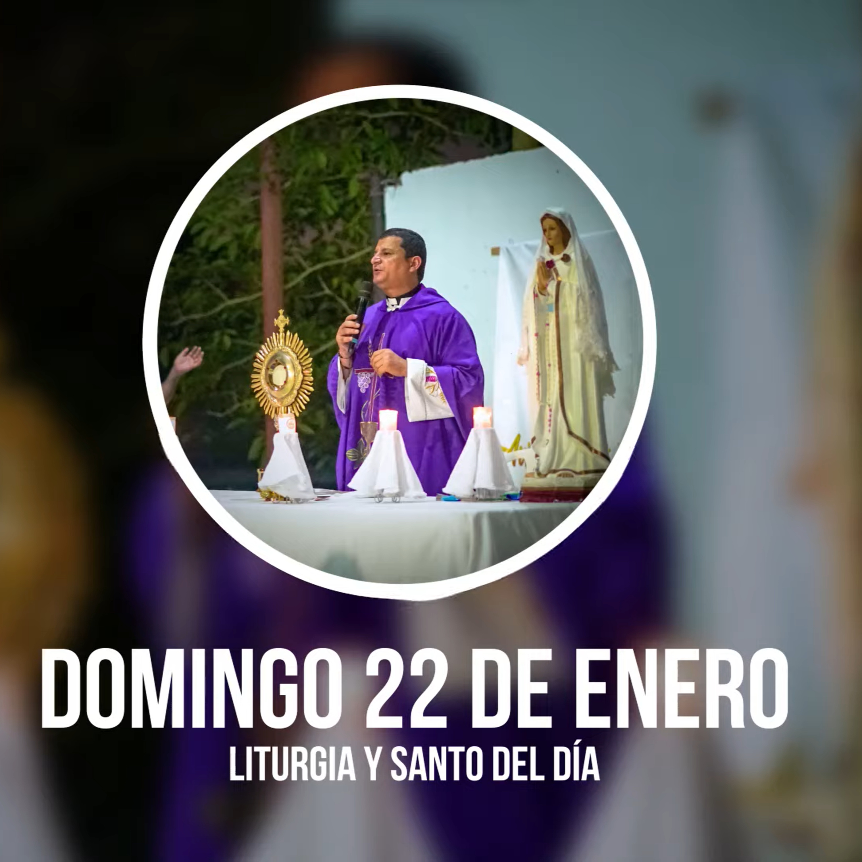 DOMINGO 22 DE ENERO (Liturgia y Santo del Día) - Padre Bernardo Moncada episode artwork