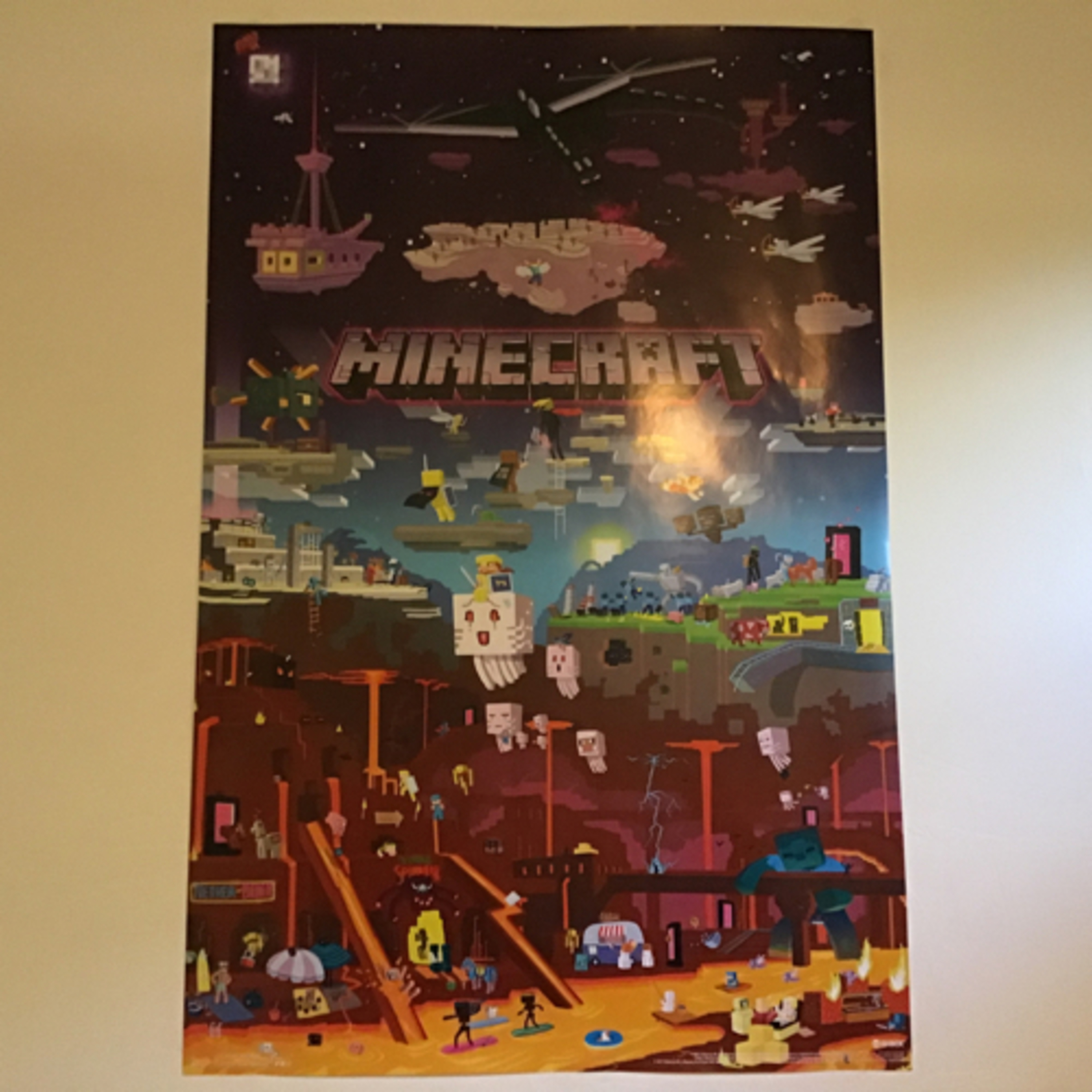 Minecraft survival and creative