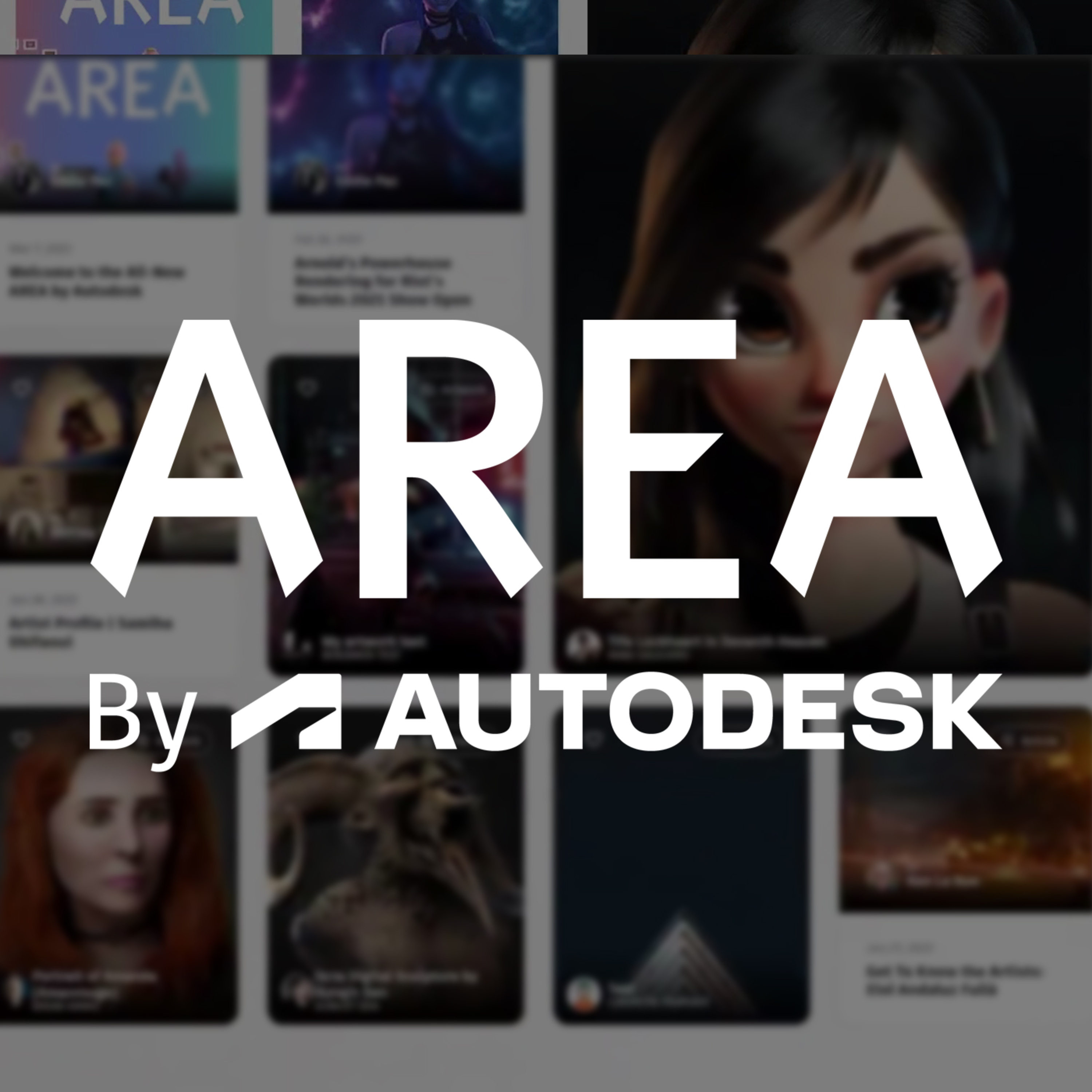 New AREA by Autodesk! Gives exposure to all artists everywhere