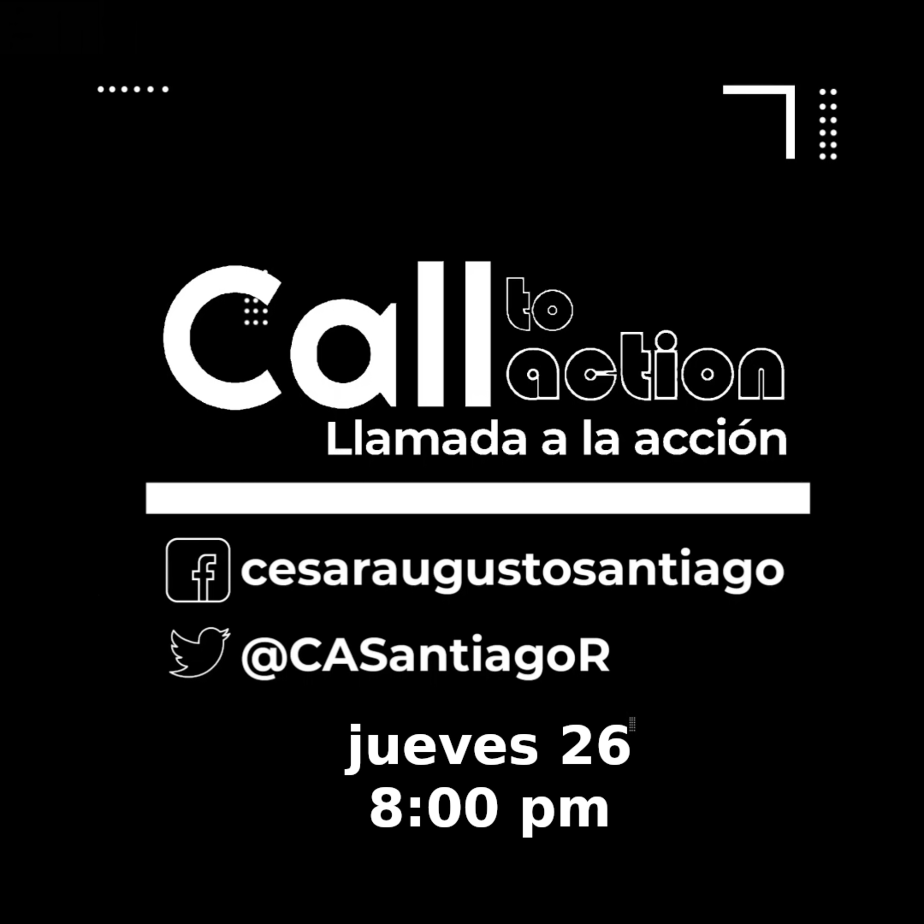 Call to Actión - Llamada a la Acción