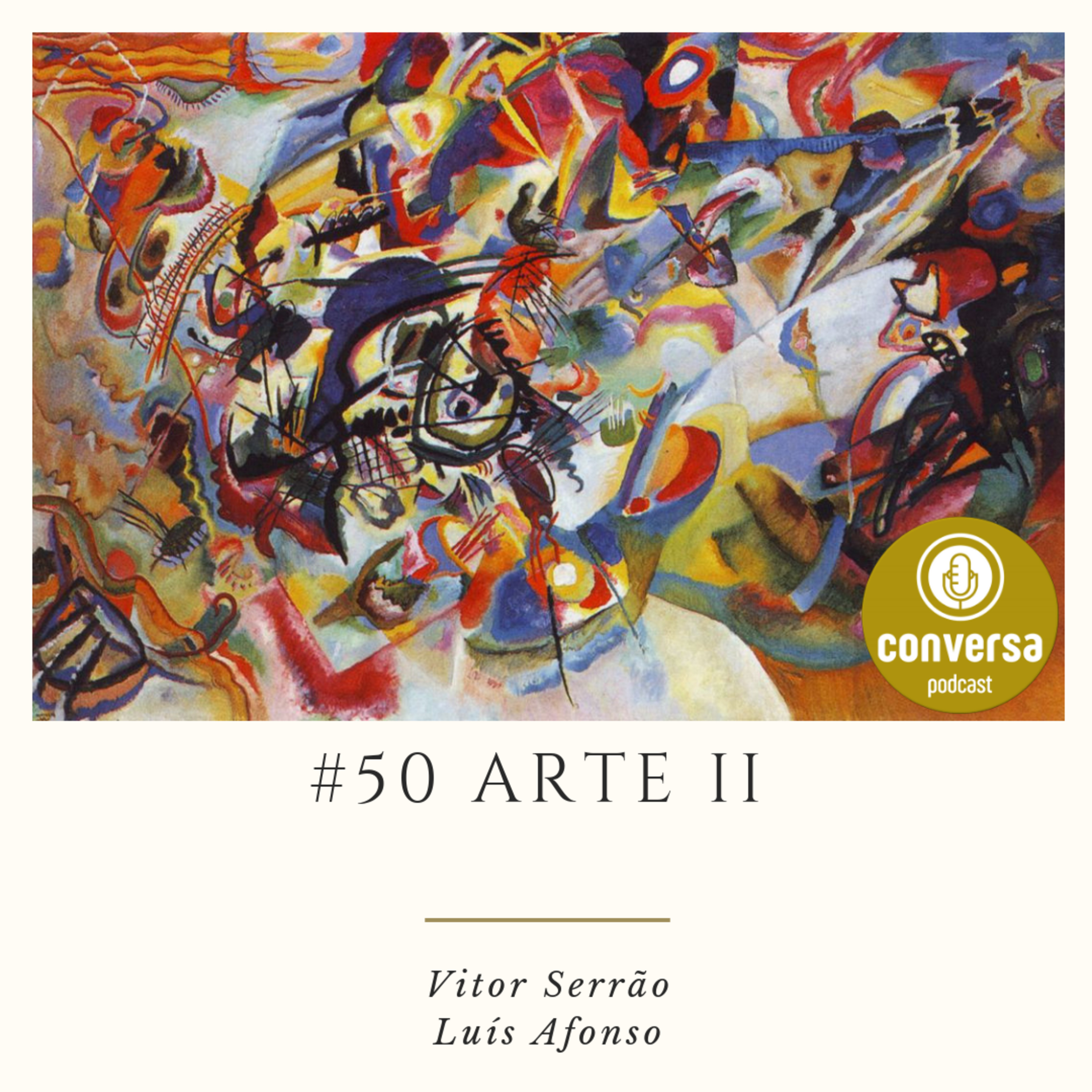 #50 Arte II com Vitor Serrão e Luís Afonso episode artwork