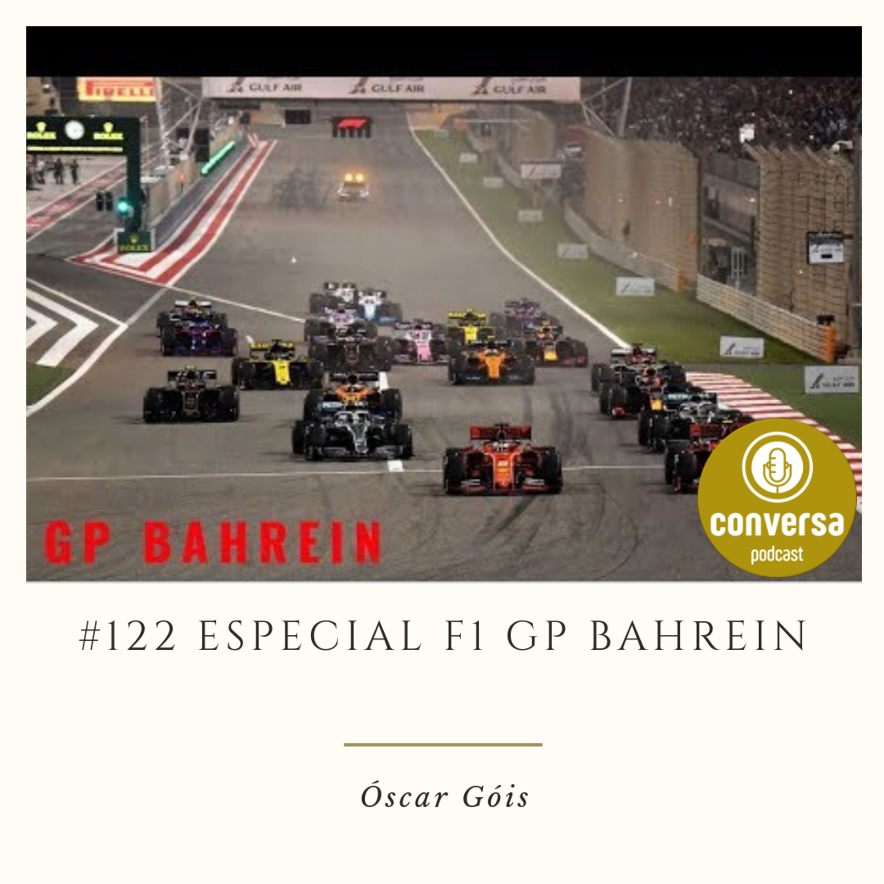 #122 ESPECIAL F1 GP BAHREIN - Análise com Óscar Góis - Eleven Sports episode artwork