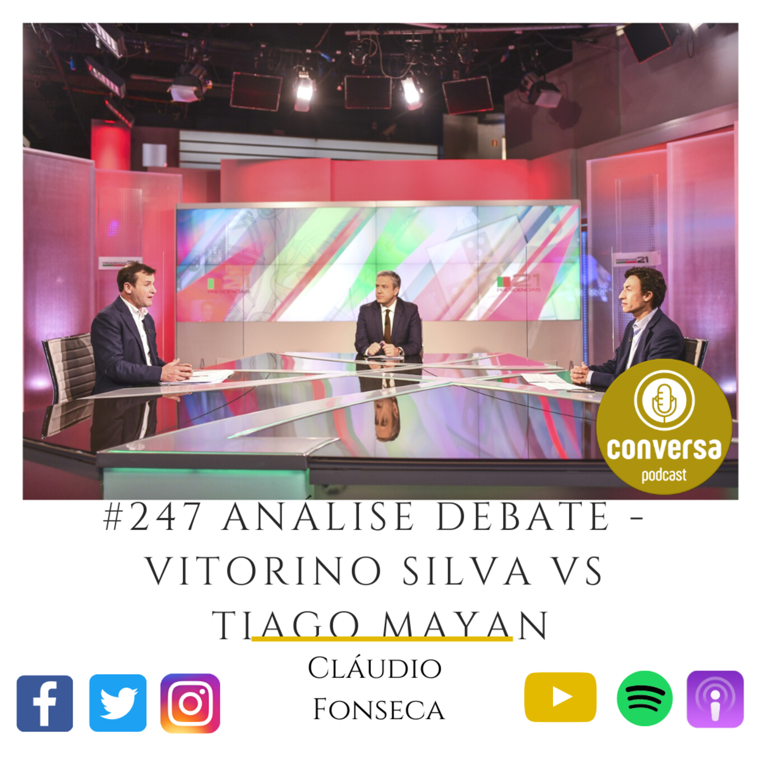#247 - Análise Debate - Vitorino Silva VS Tiago Mayan - RTP episode artwork