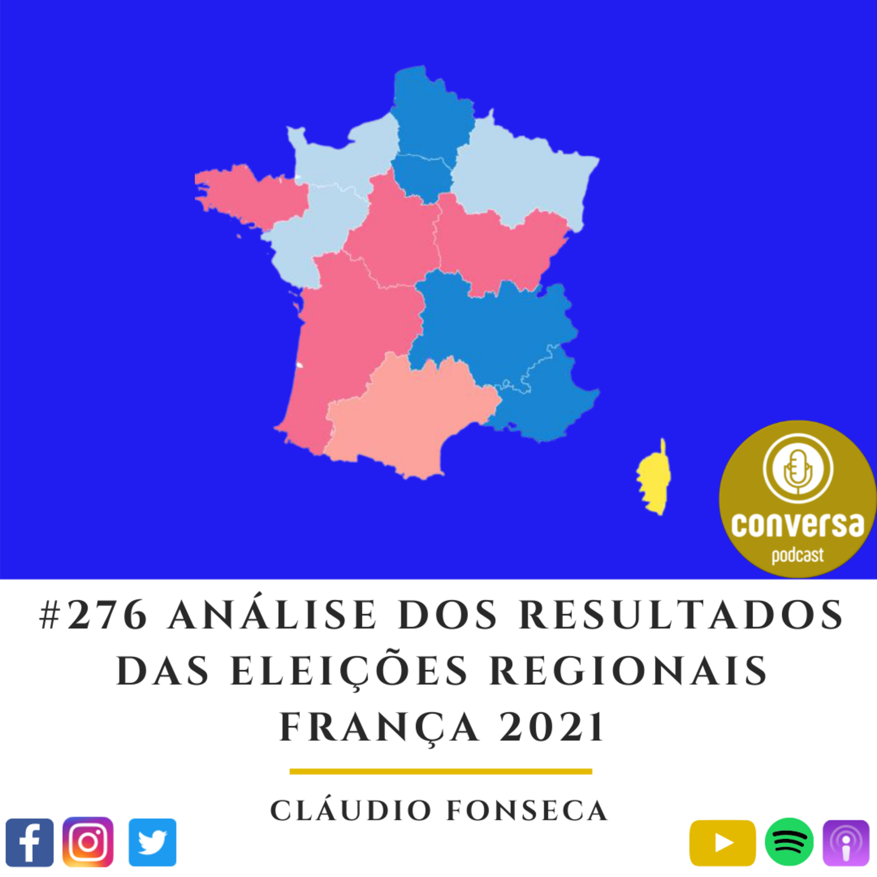 #276 Análise dos Resultados das Eleições Regionais França 2021 episode artwork