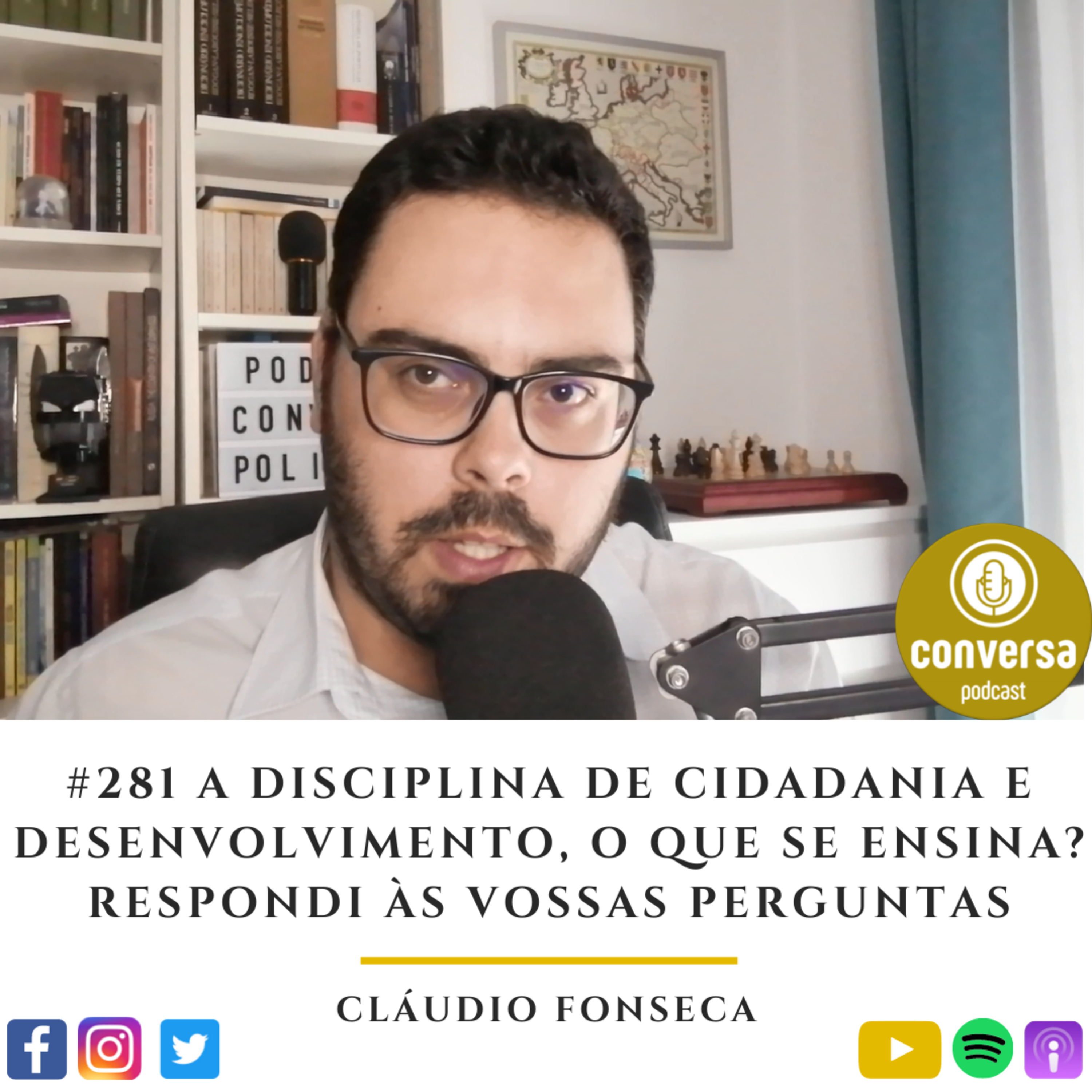 #281 A Disciplina de Cidadania e Desenvolvimento, o que se ensina? Respondi às Vossas Perguntas
