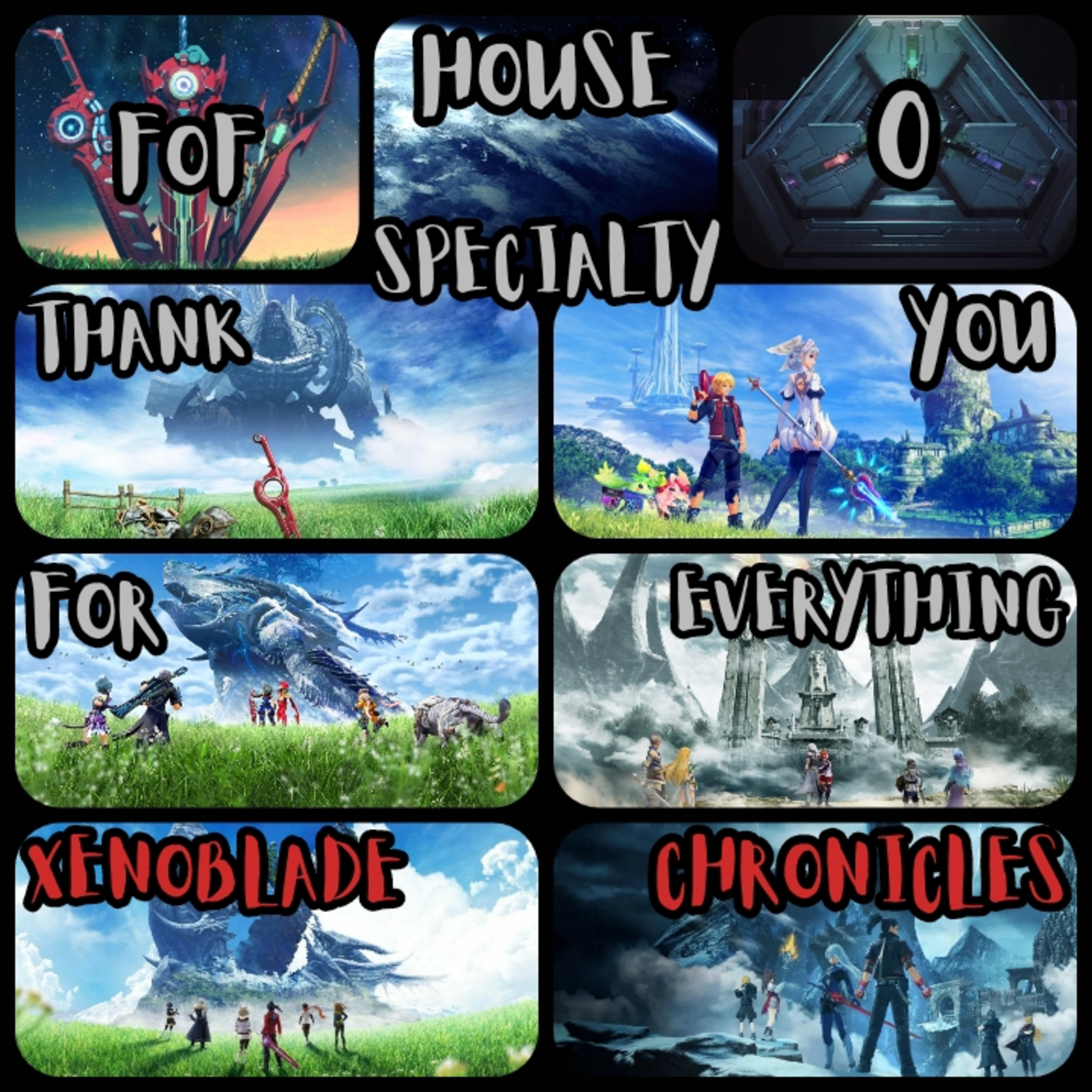 FoF Presents House Specialty 0-Thank You Xenoblade Chronicles