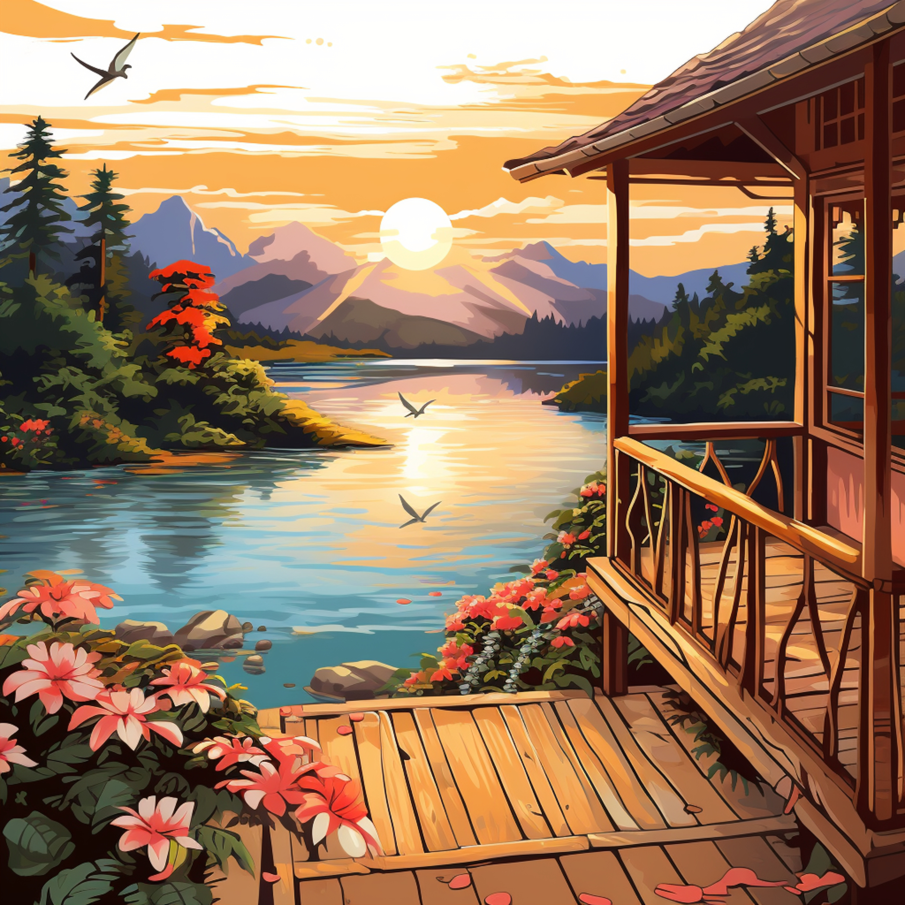 Thư giãn và thiền| Chiều bên căn nhà gỗ  episode artwork