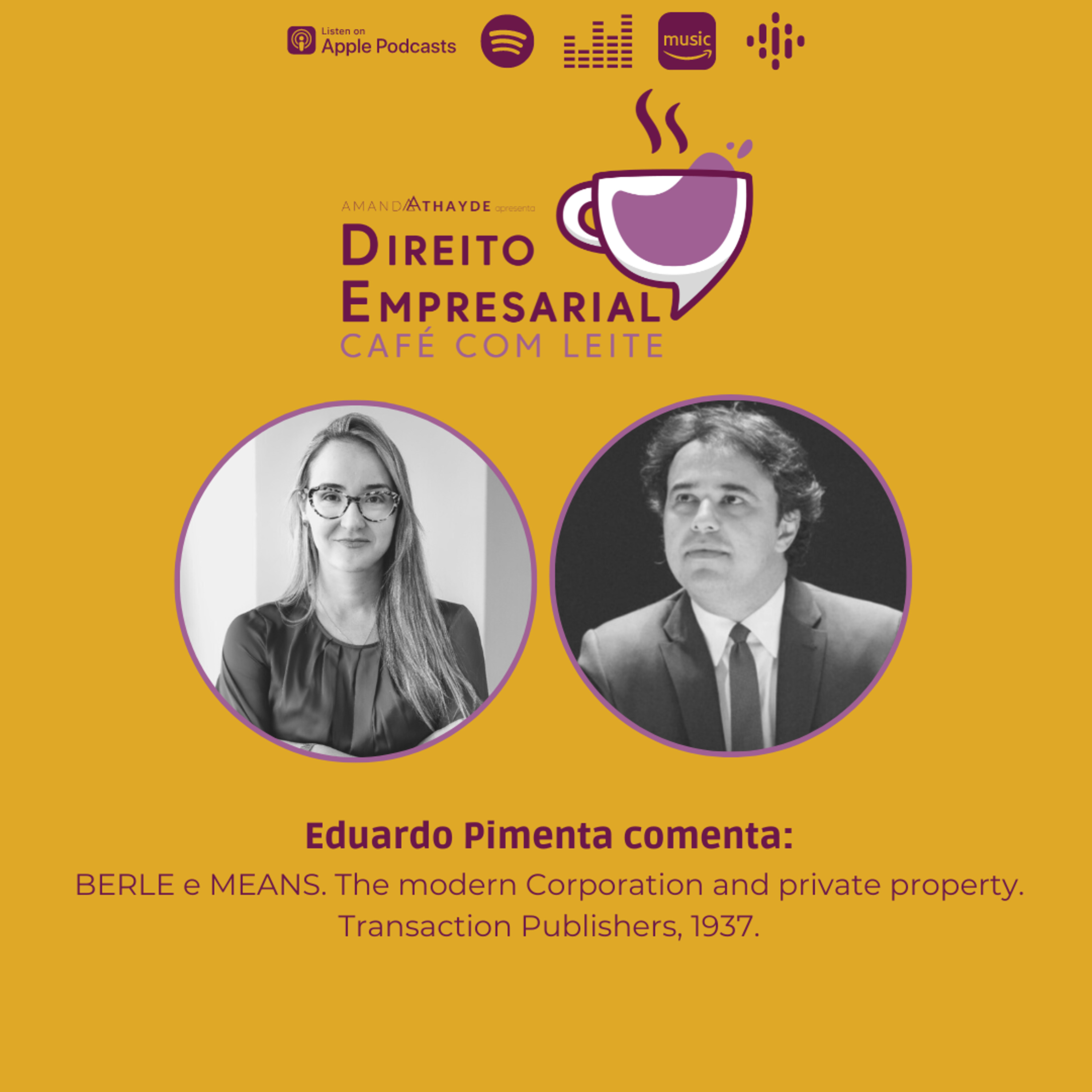 #EP62: BERLE e MEANS. The modern Corporation and private property. Transaction Publishers, 1937. episode artwork