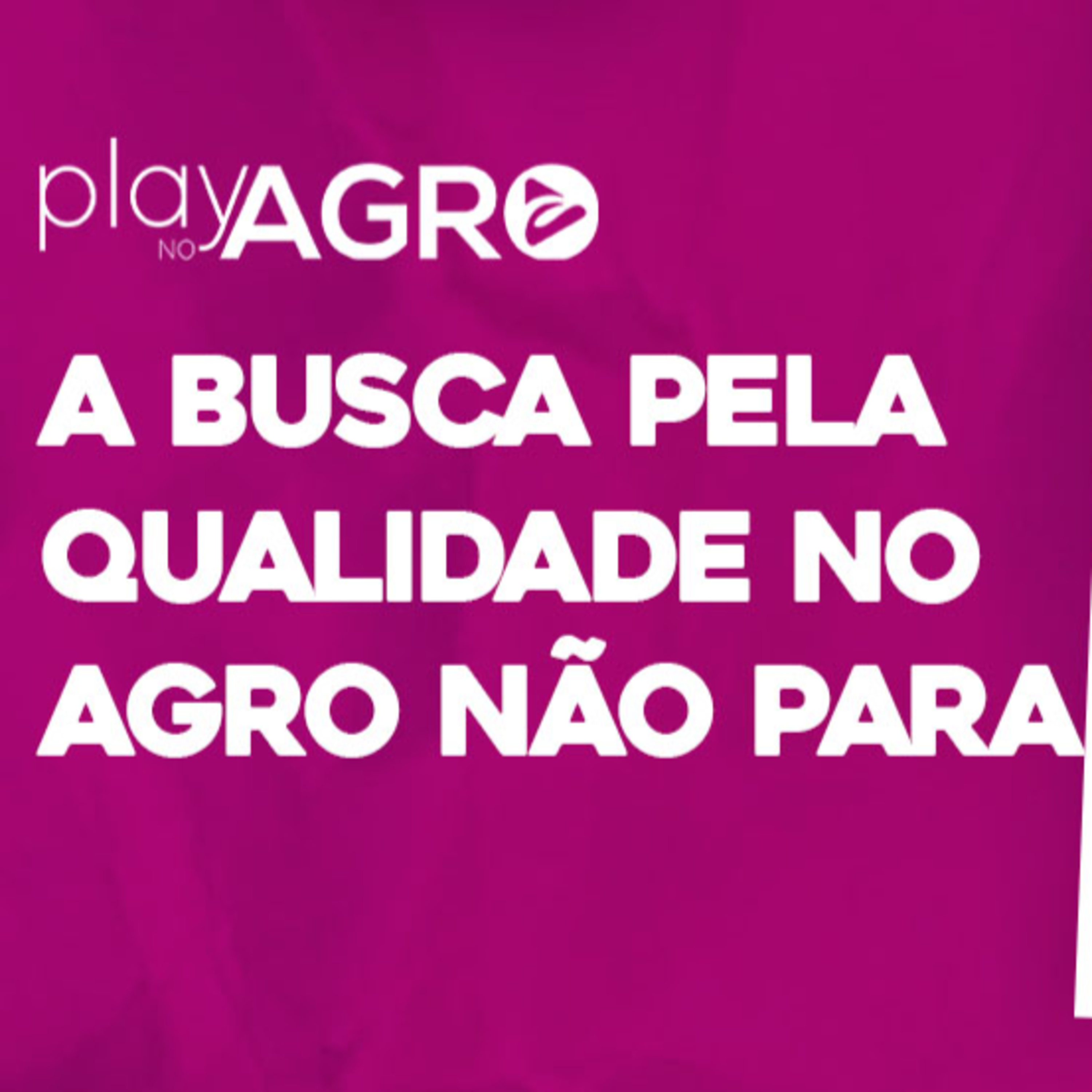 EP11 - A BUSCA PELA QUALIDADE NO AGRO NÃO PARA episode artwork