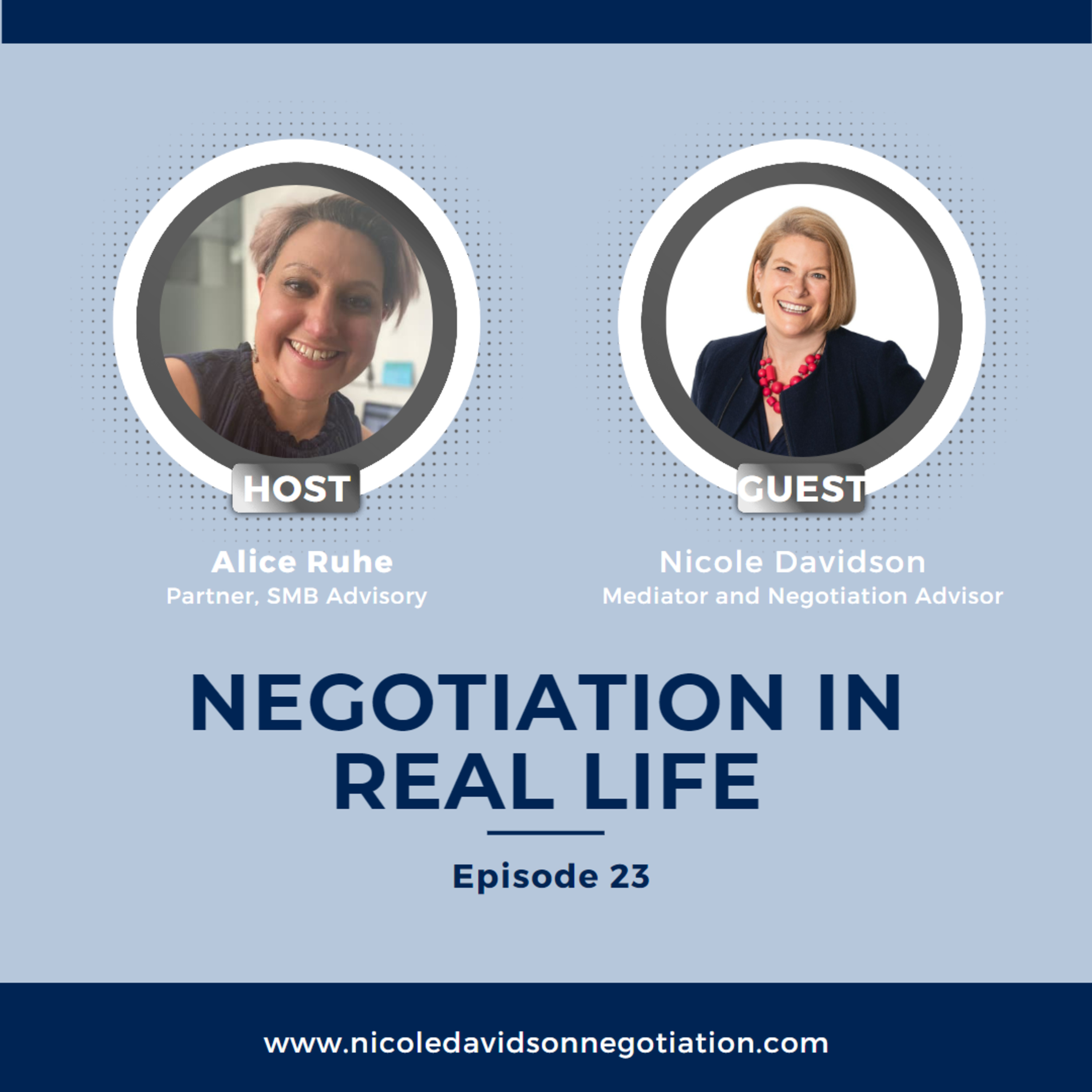Negotiation in Real Life