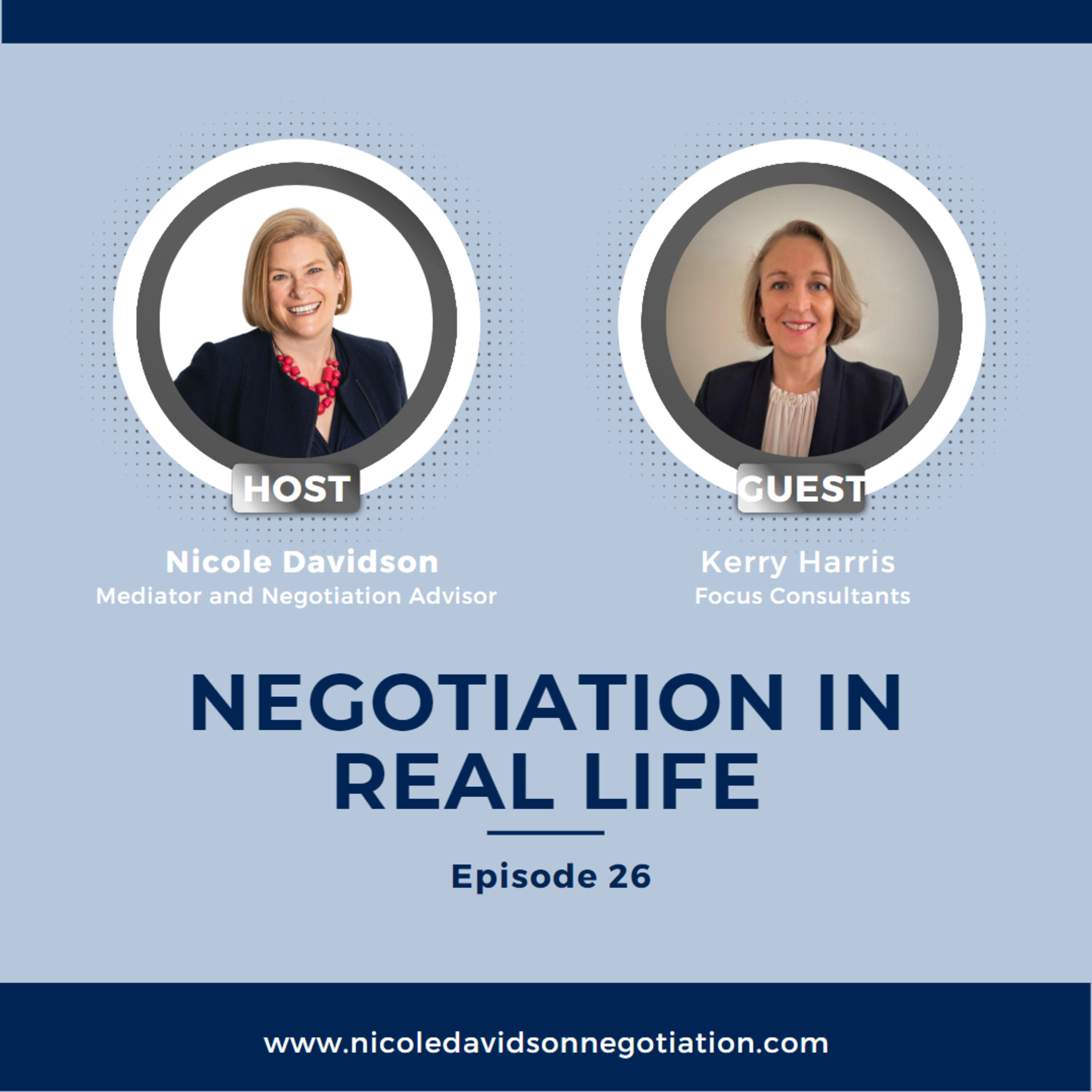 Negotiation in Real Life