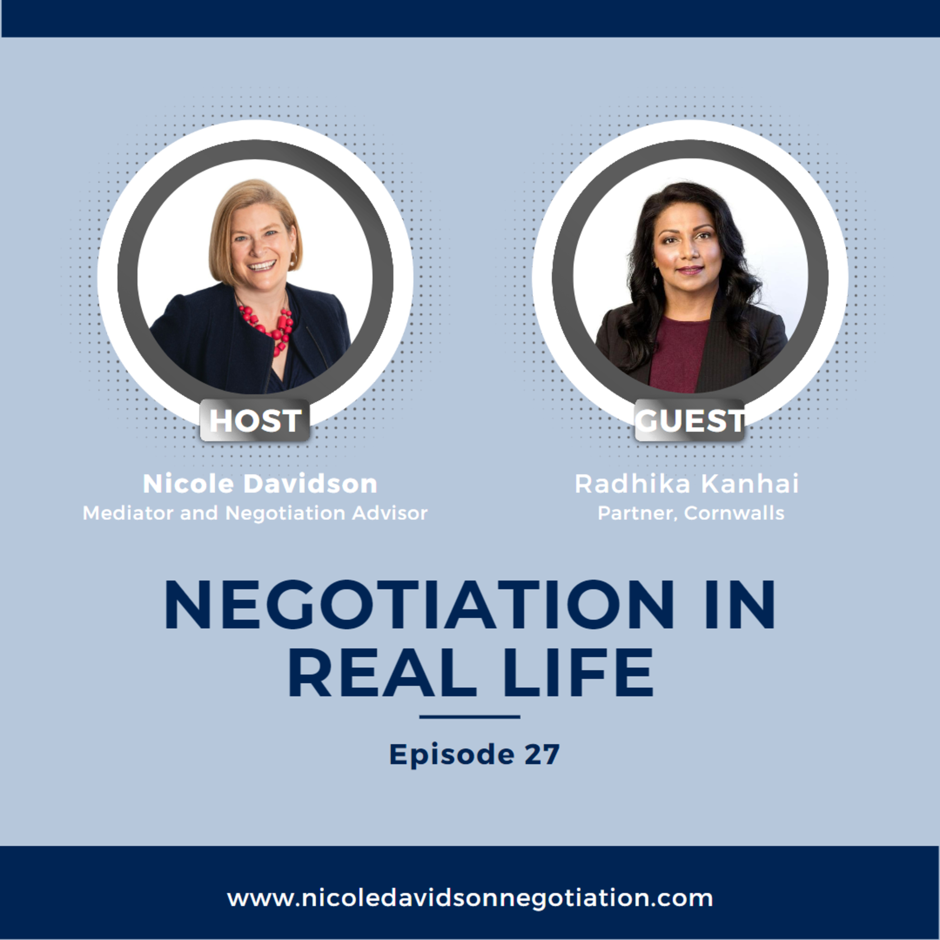 Negotiation in Real Life