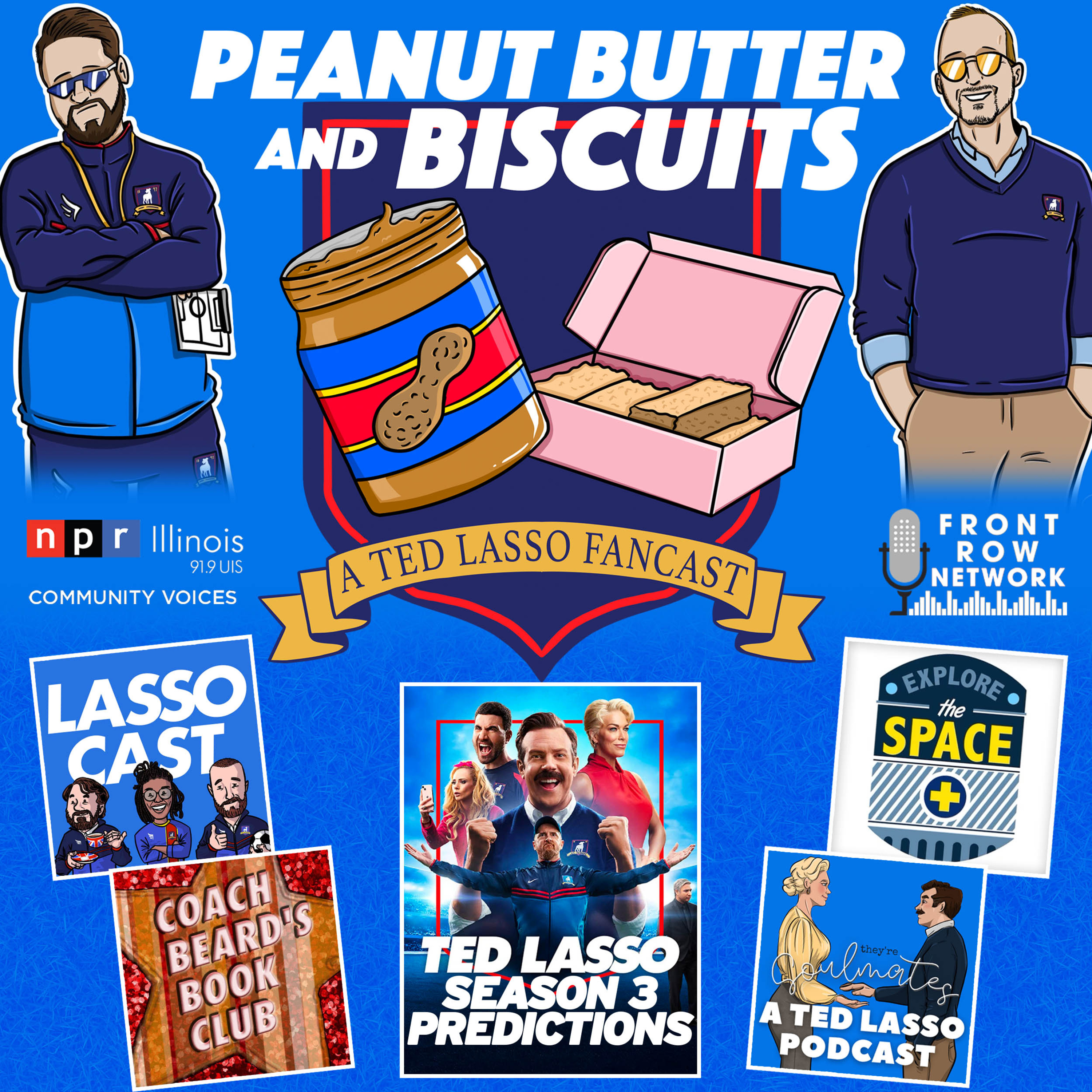 Ted Lasso Season Three Predictions with Explore the Space Show, They're Soulmates, Lasso Cast and Coach Beard's Book Club! episode artwork